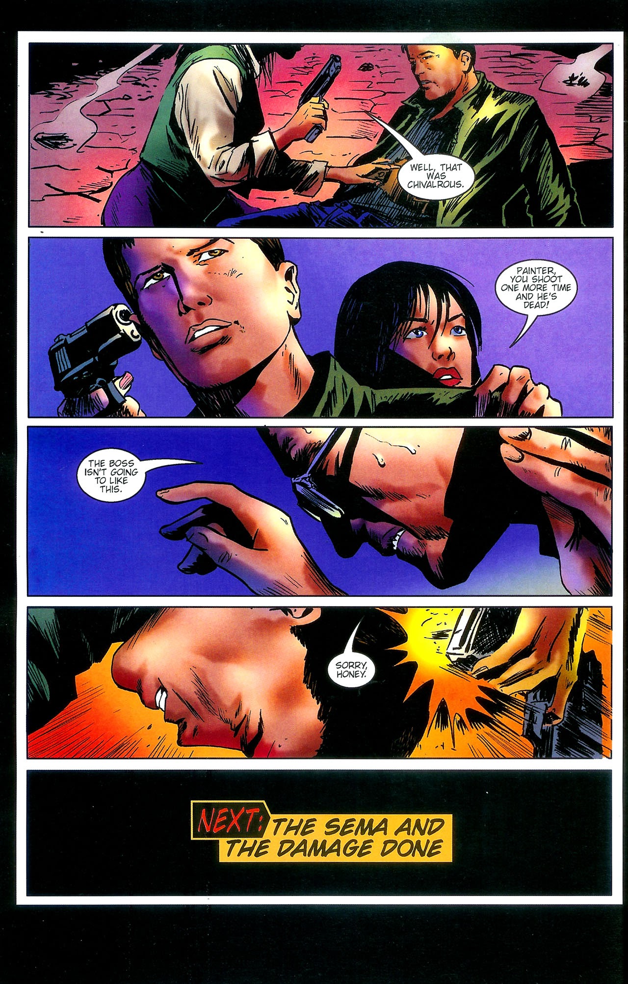 Read online Left On Mission comic -  Issue #4 - 22