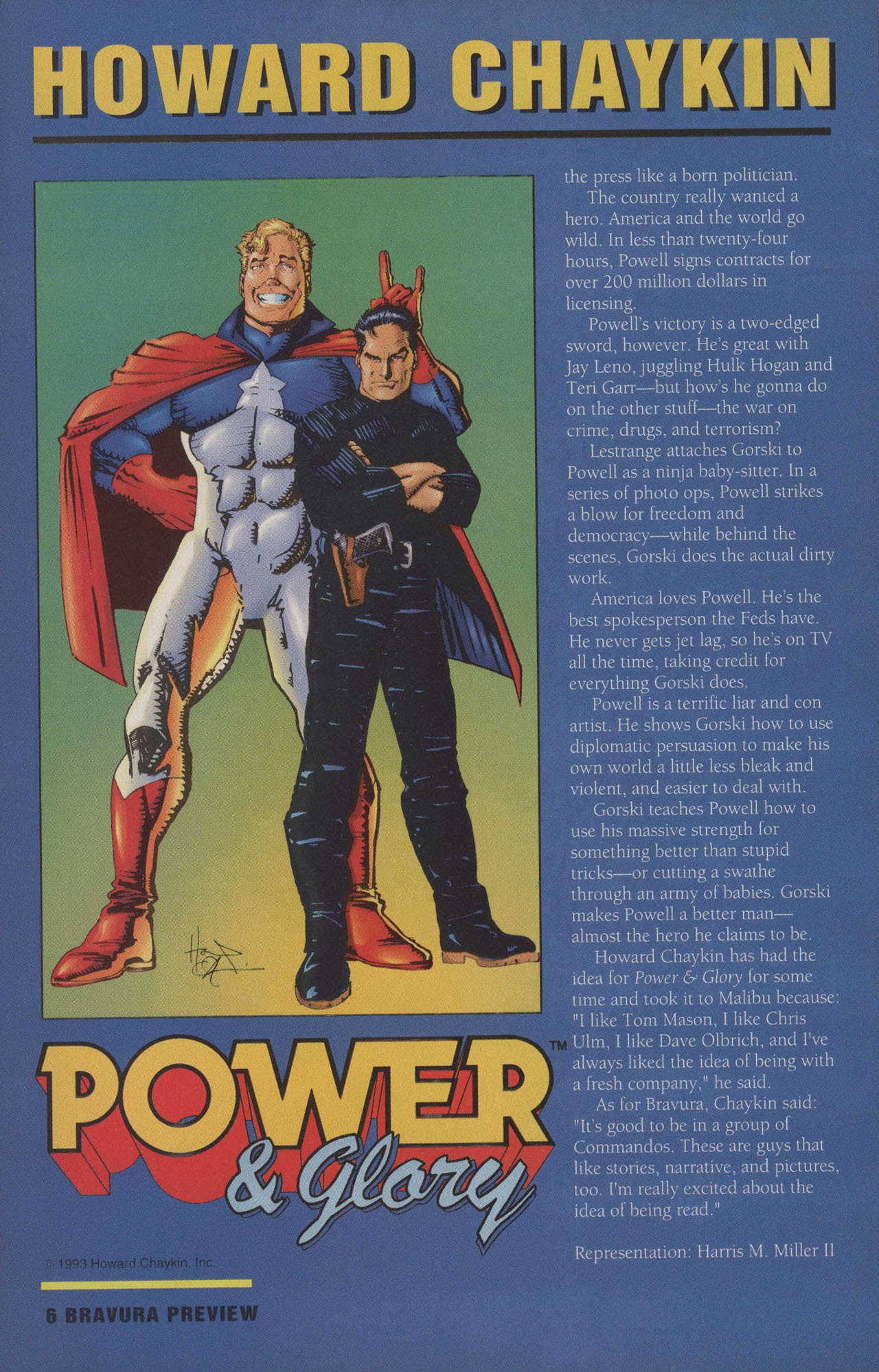 Read online Bravura comic -  Issue #1 - 7