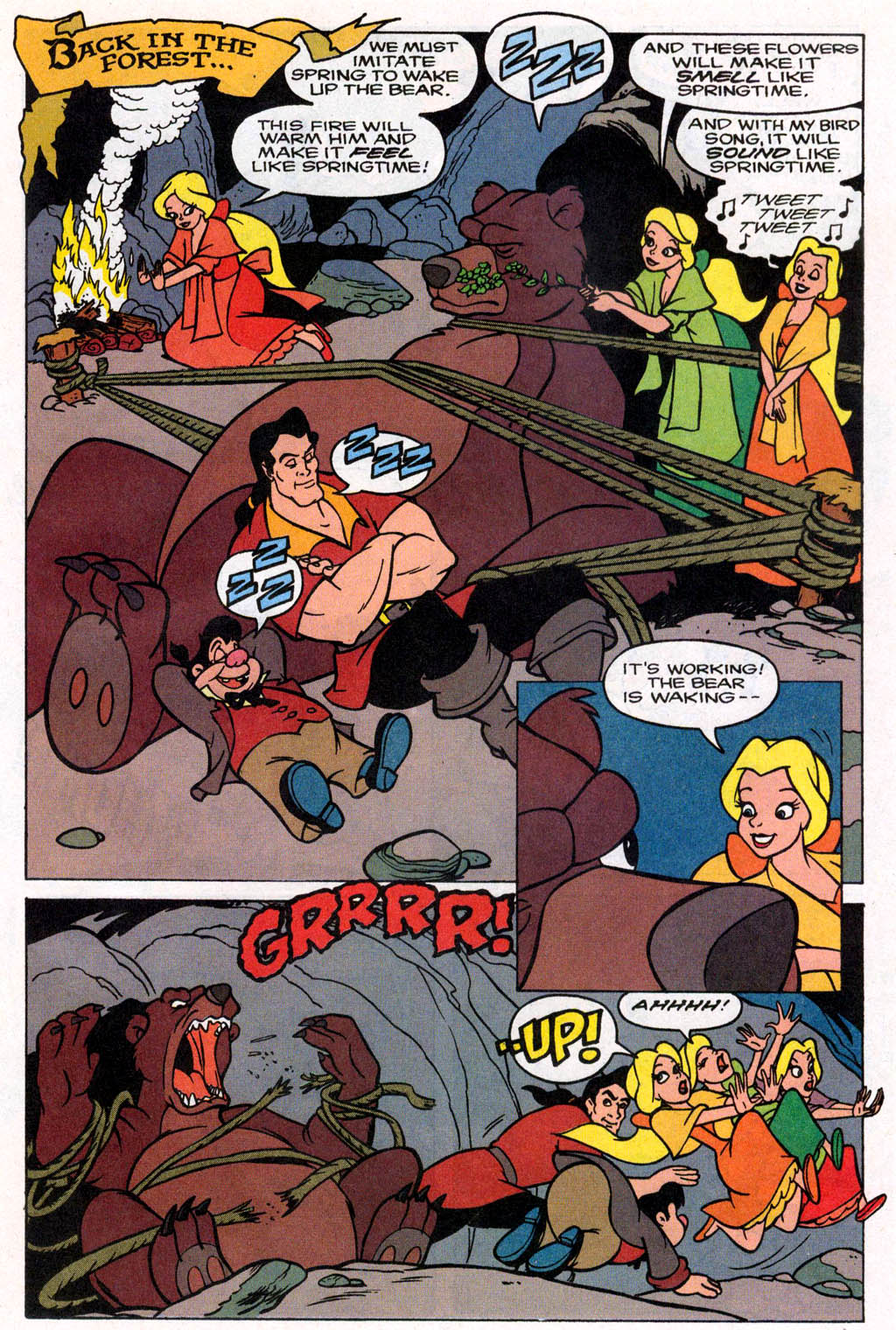 Read online Disney's Beauty and the Beast comic -  Issue #4 - 16