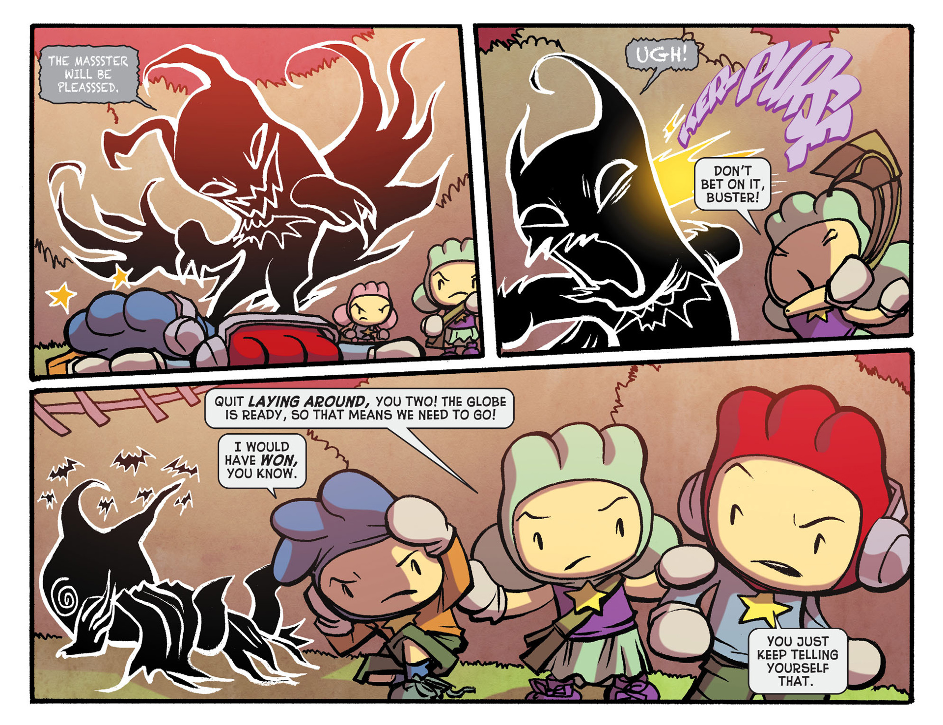 Read online Scribblenauts Unmasked: A Crisis of Imagination comic -  Issue #16 - 13