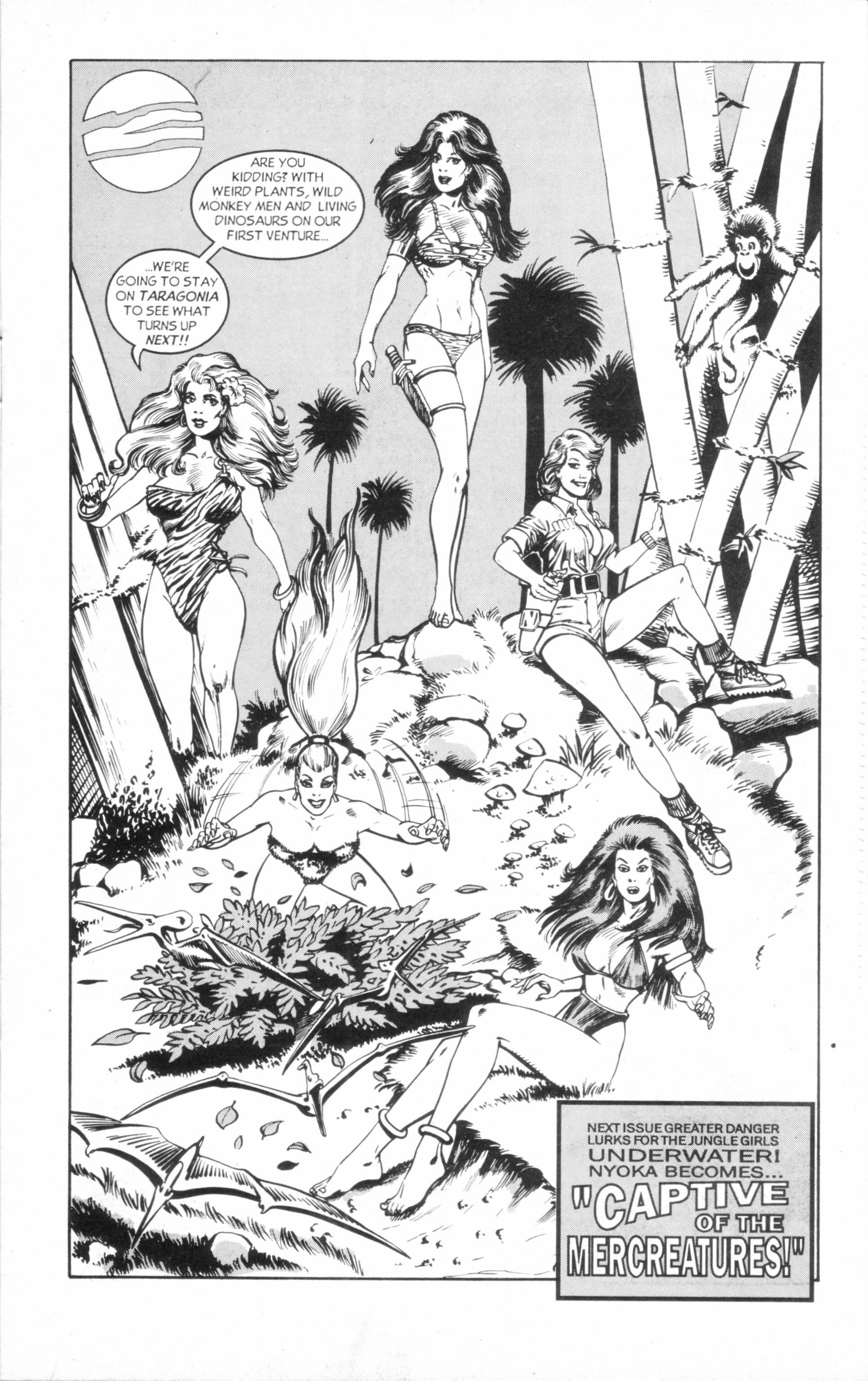 Read online Jungle Girls (1988) comic -  Issue #14 - 15