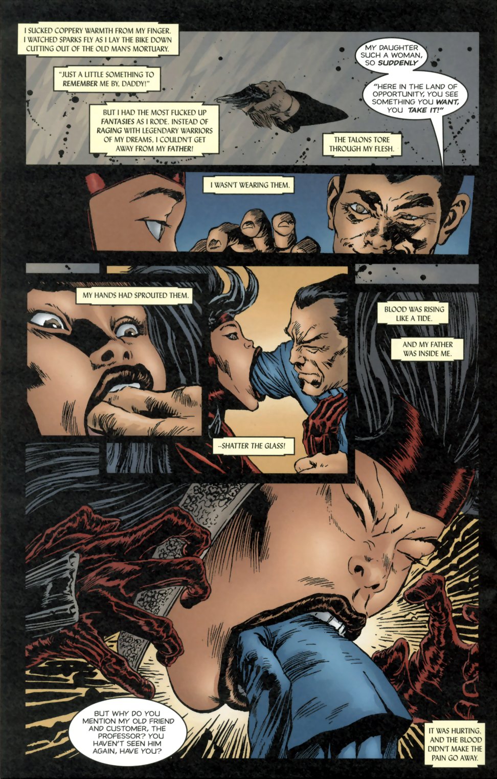 Read online Faust: Singha's Talons comic -  Issue #0.5 - 18