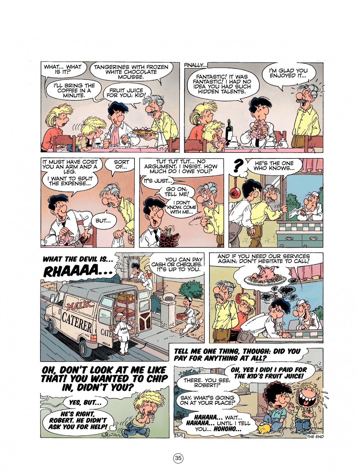 Read online Cedric comic -  Issue #4 - 35