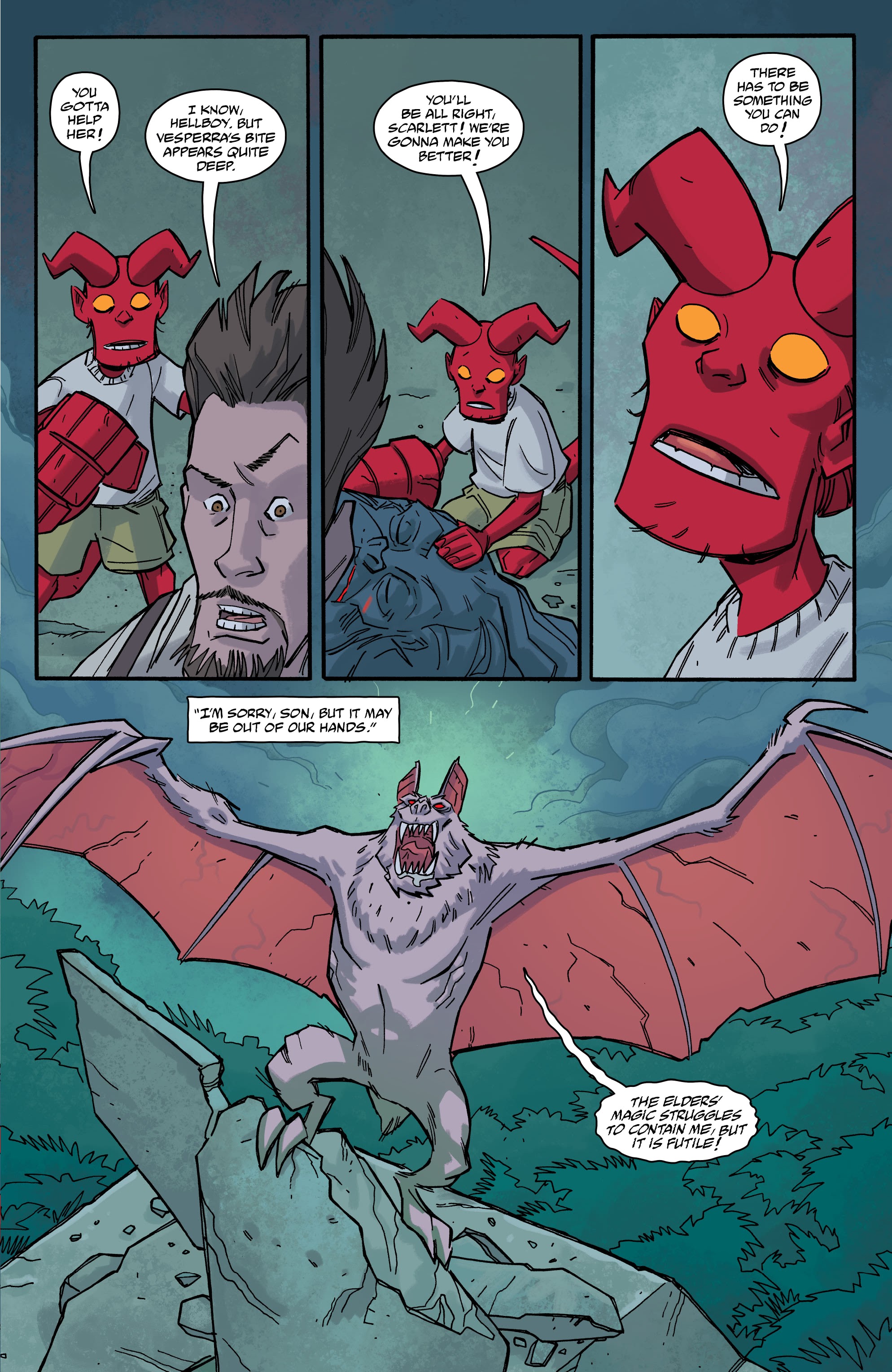 Read online Young Hellboy comic -  Issue #4 - 9
