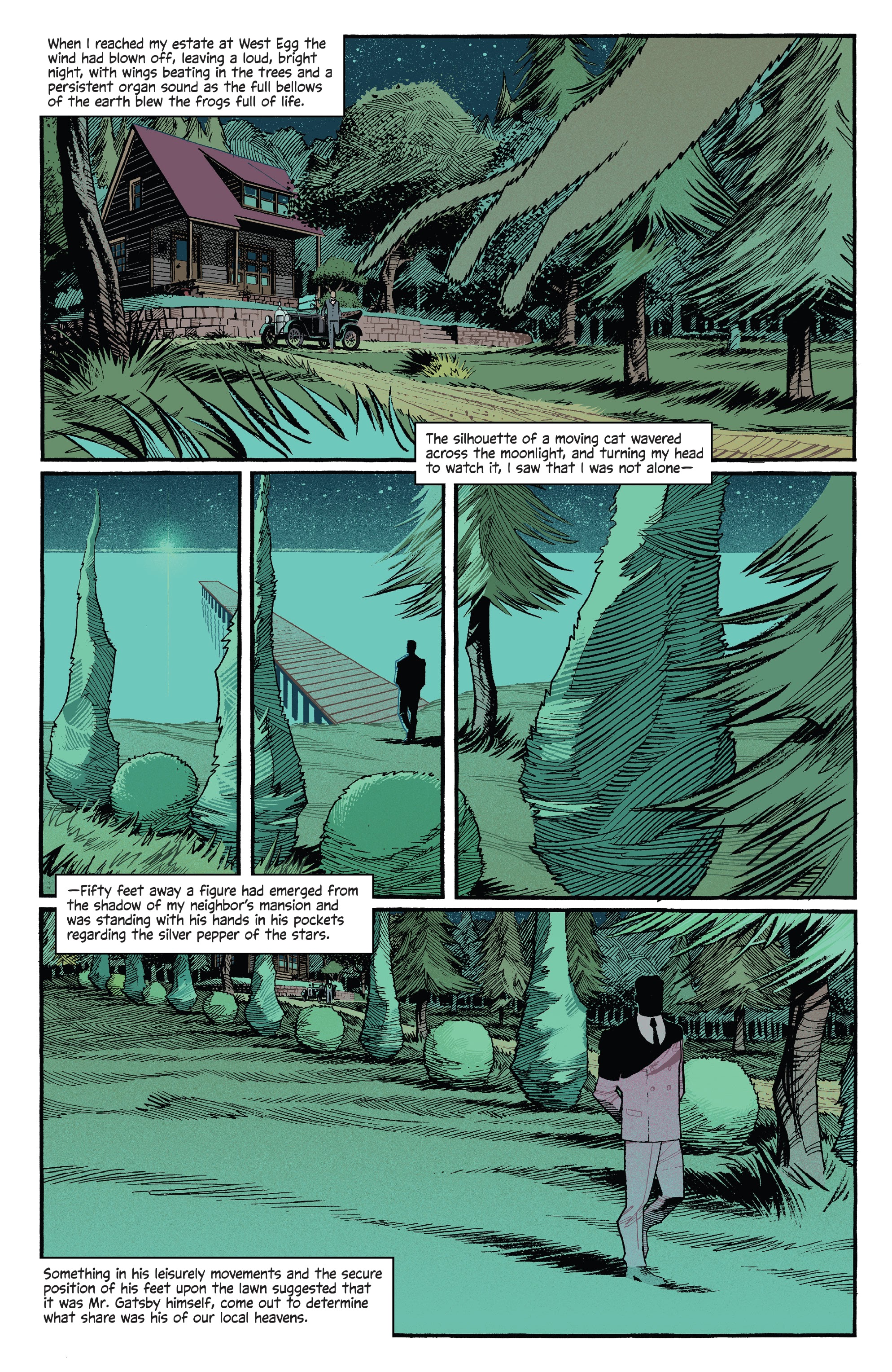 Read online The Great Gatsby comic -  Issue #1 - 21
