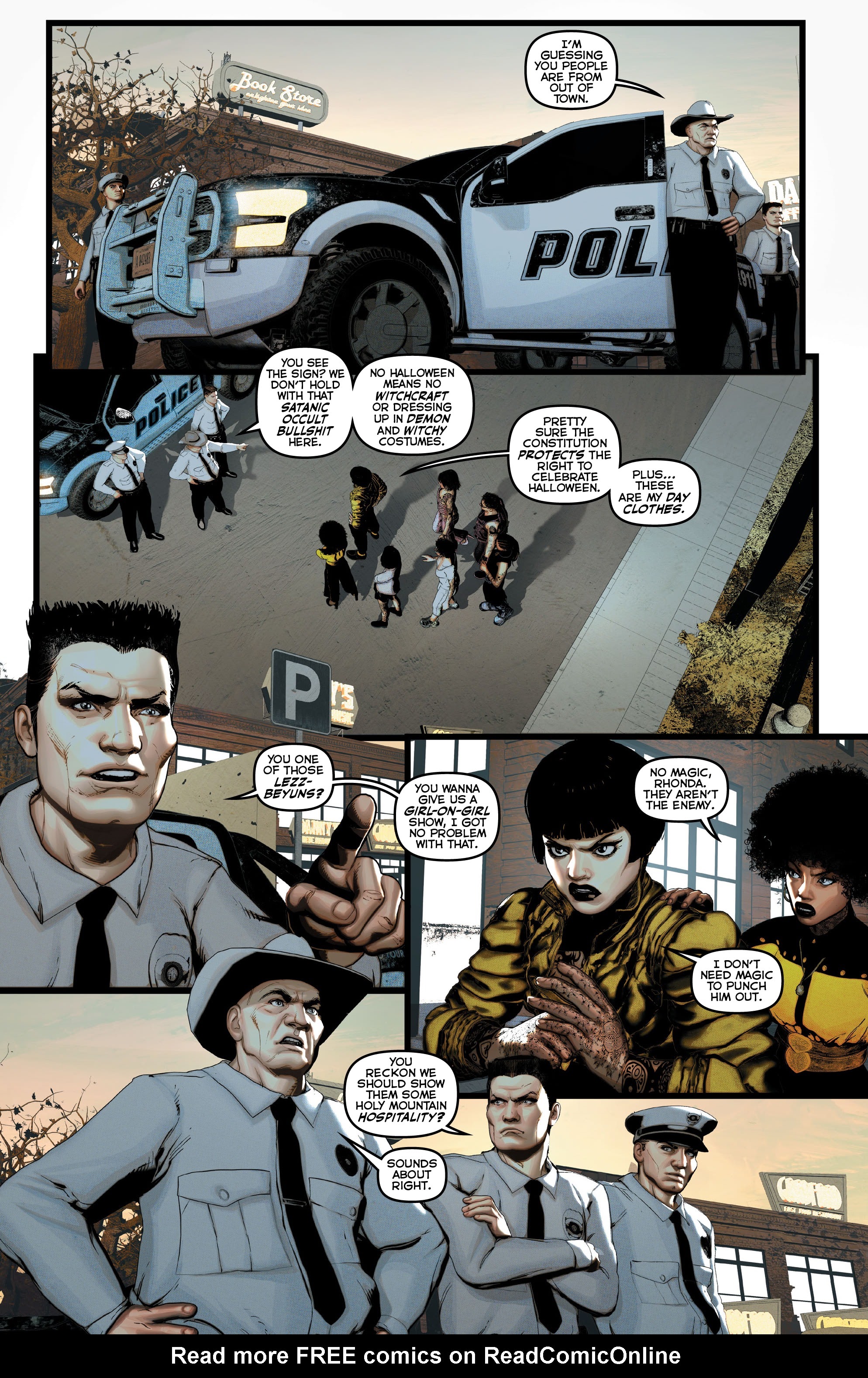 Read online The Marked comic -  Issue # _Halloween Special - 21