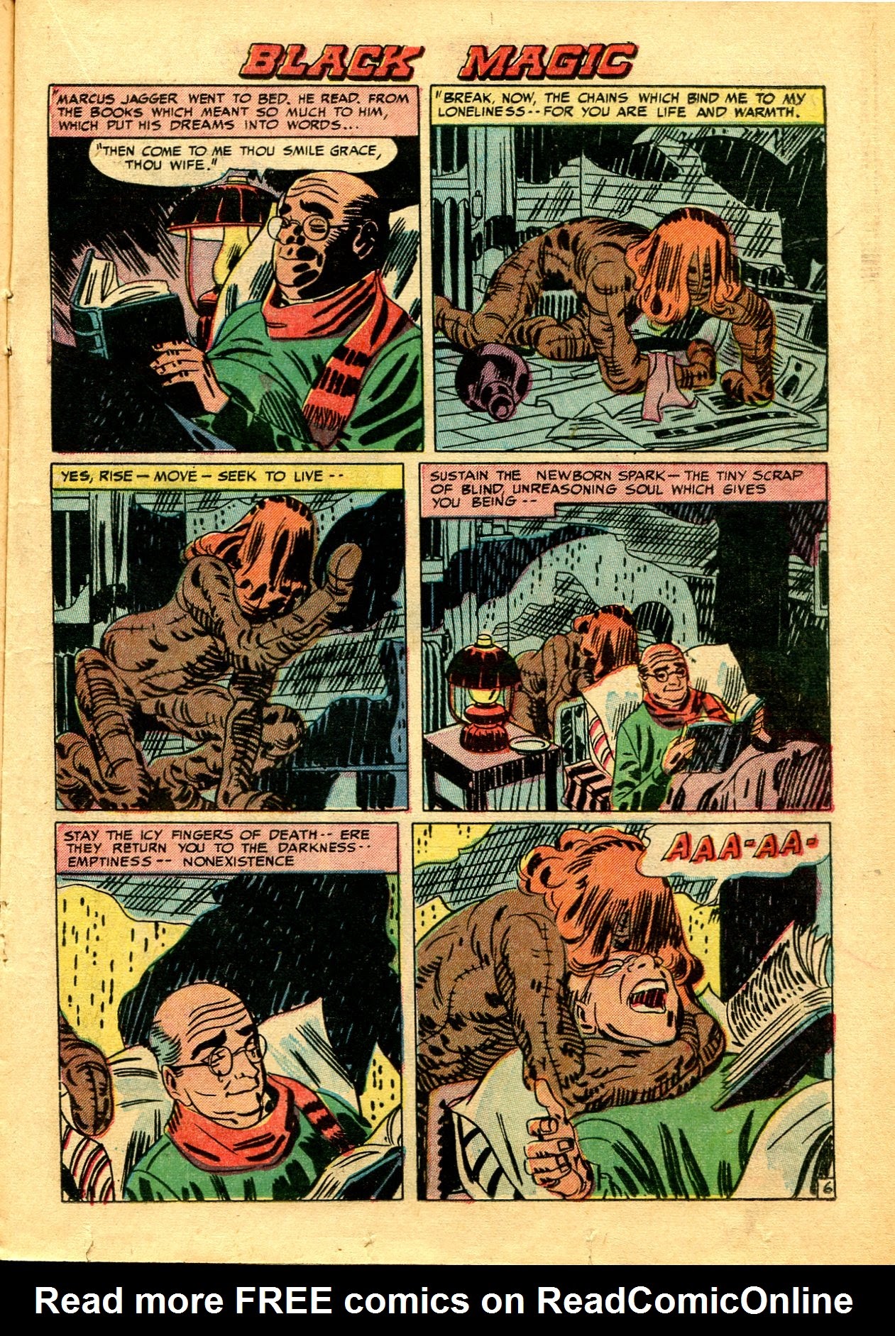 Read online Black Magic (1950) comic -  Issue #13 - 19