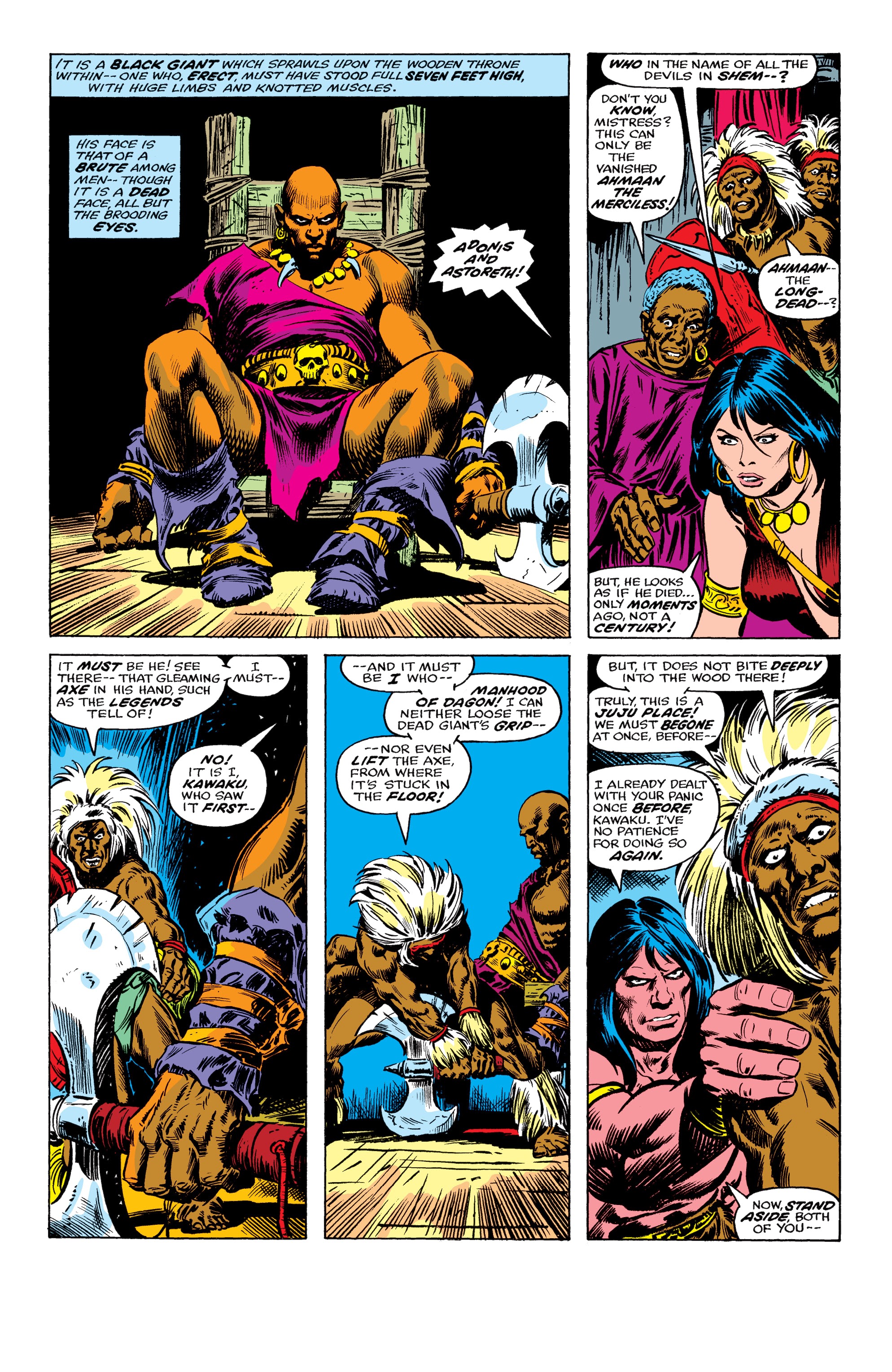 Read online Conan the Barbarian Epic Collection: The Original Marvel Years - Of Once and Future Kings comic -  Issue # TPB (Part 2) - 5