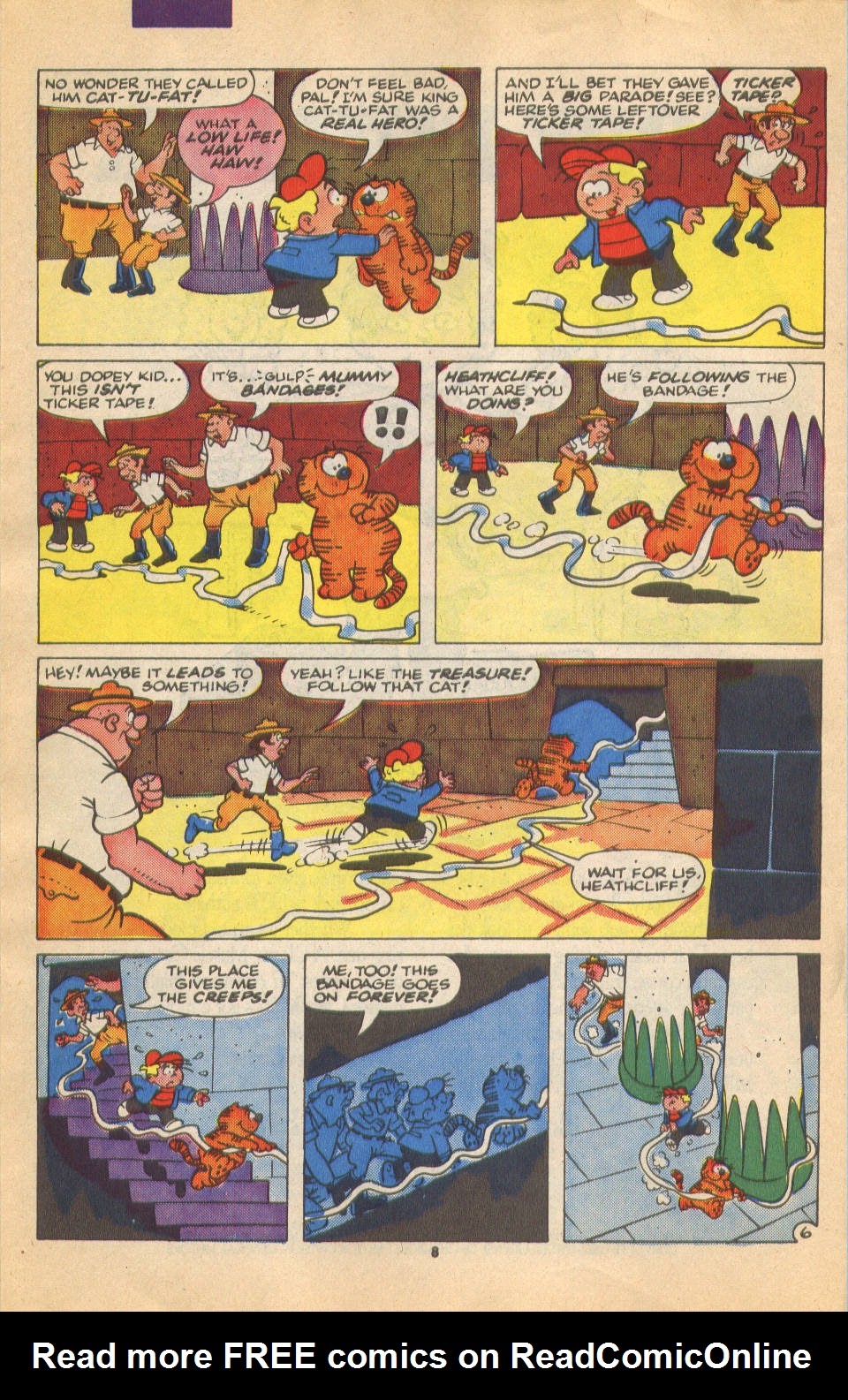 Read online Heathcliff's Funhouse comic -  Issue #8 - 7