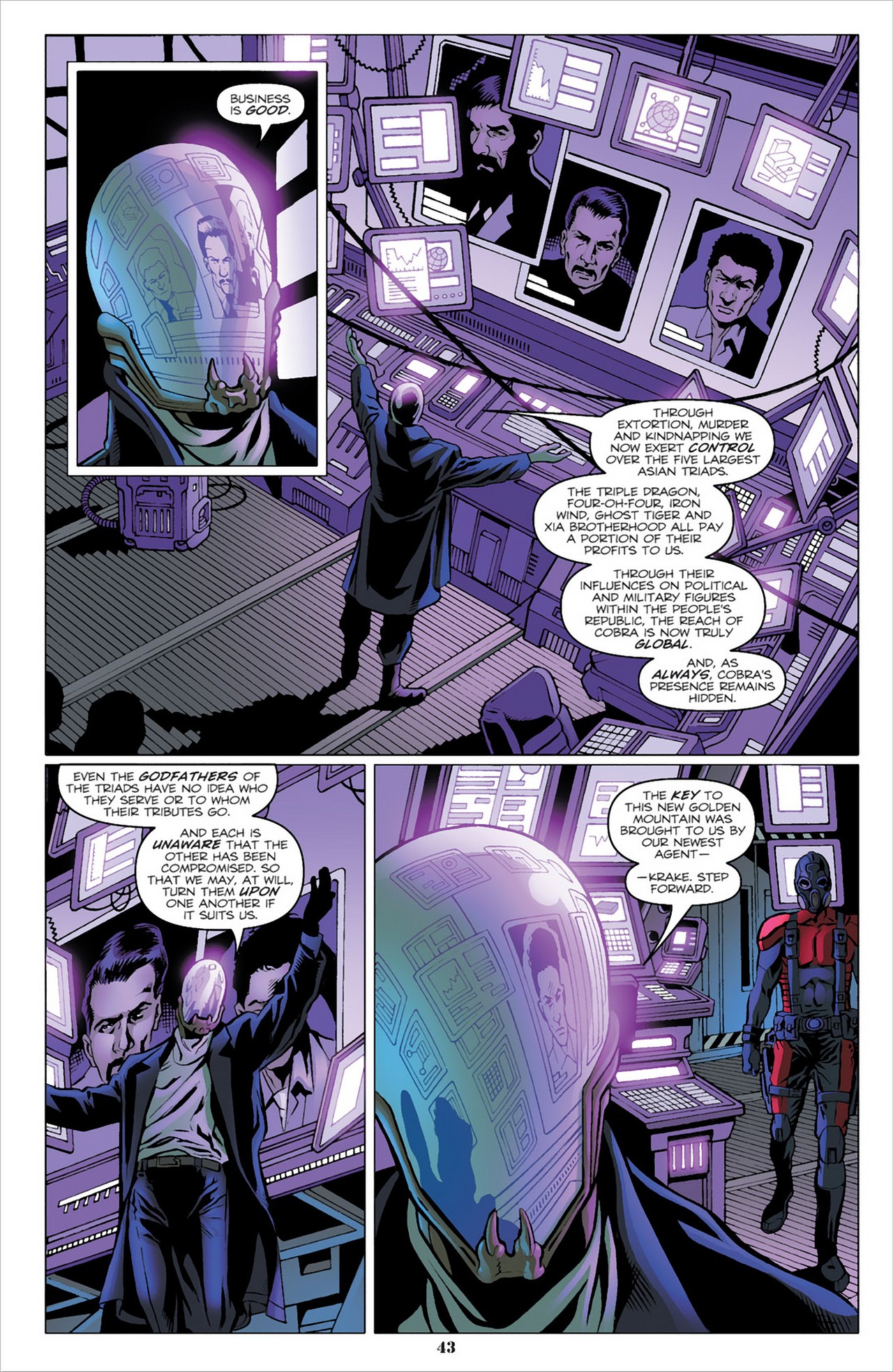 Read online Cobra Annual 2012: The Origin of Cobra Commander comic -  Issue # Full - 46