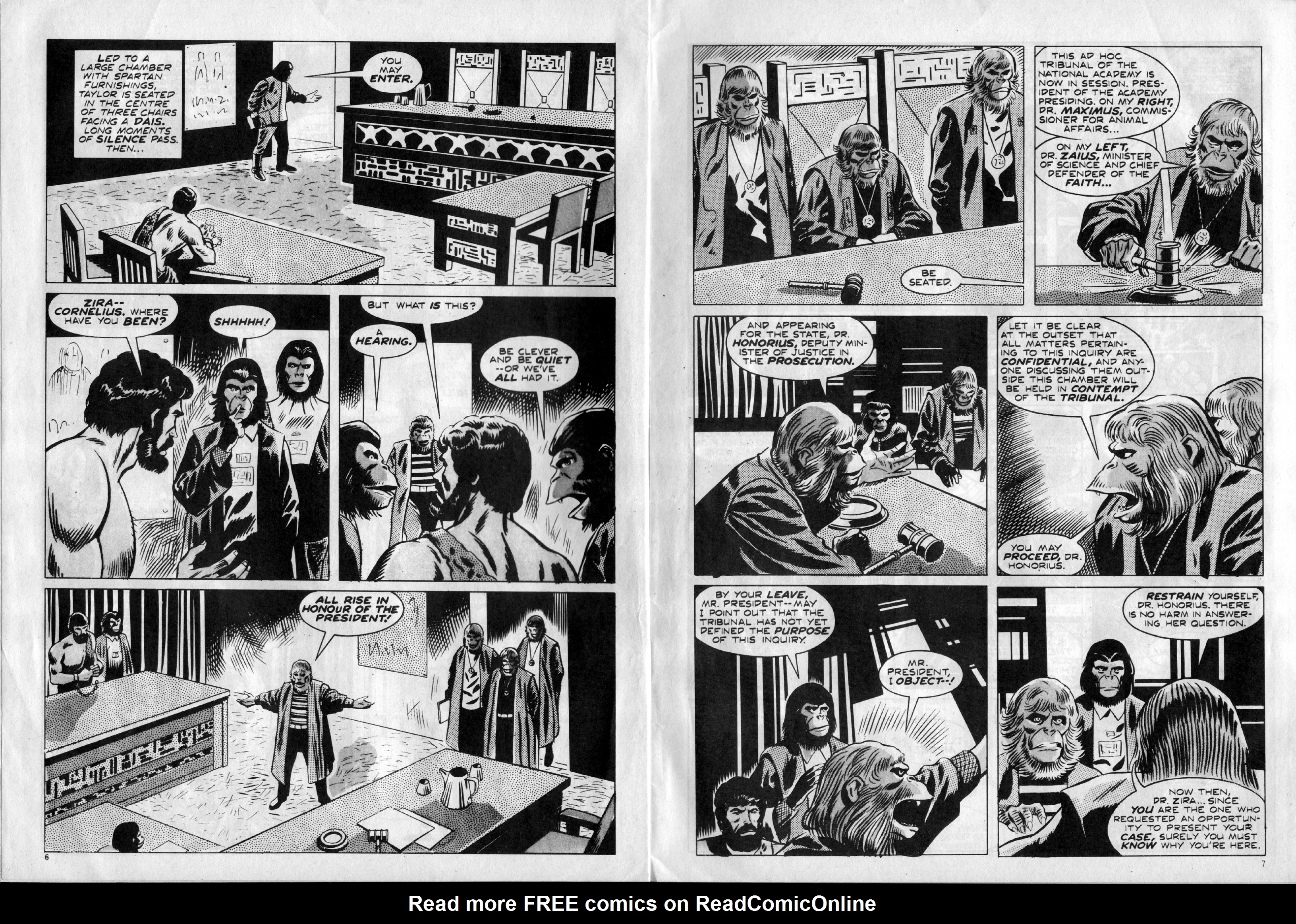 Read online Planet of the Apes (1974) comic -  Issue #6 - 4