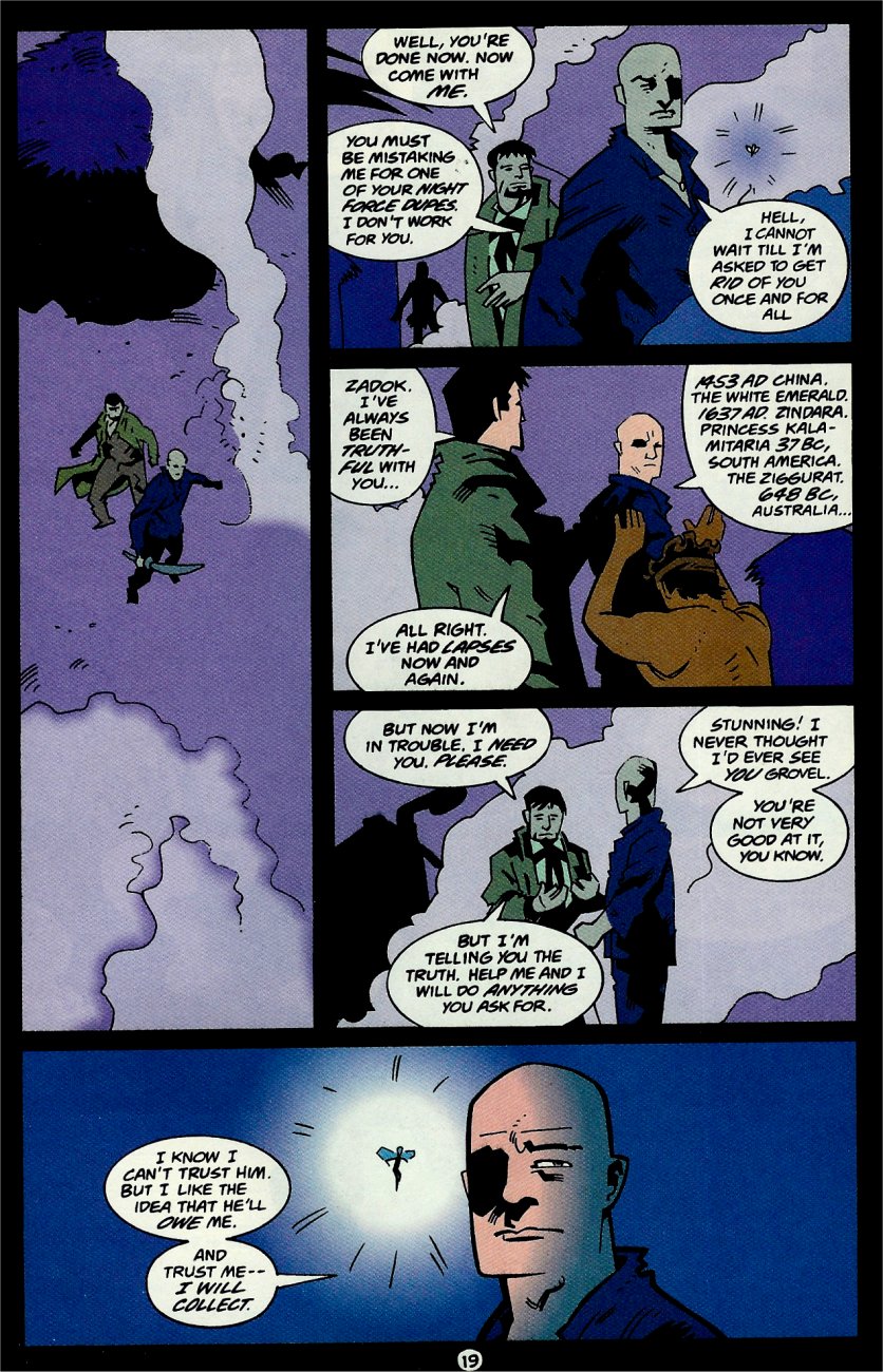 Read online Night Force comic -  Issue #9 - 20