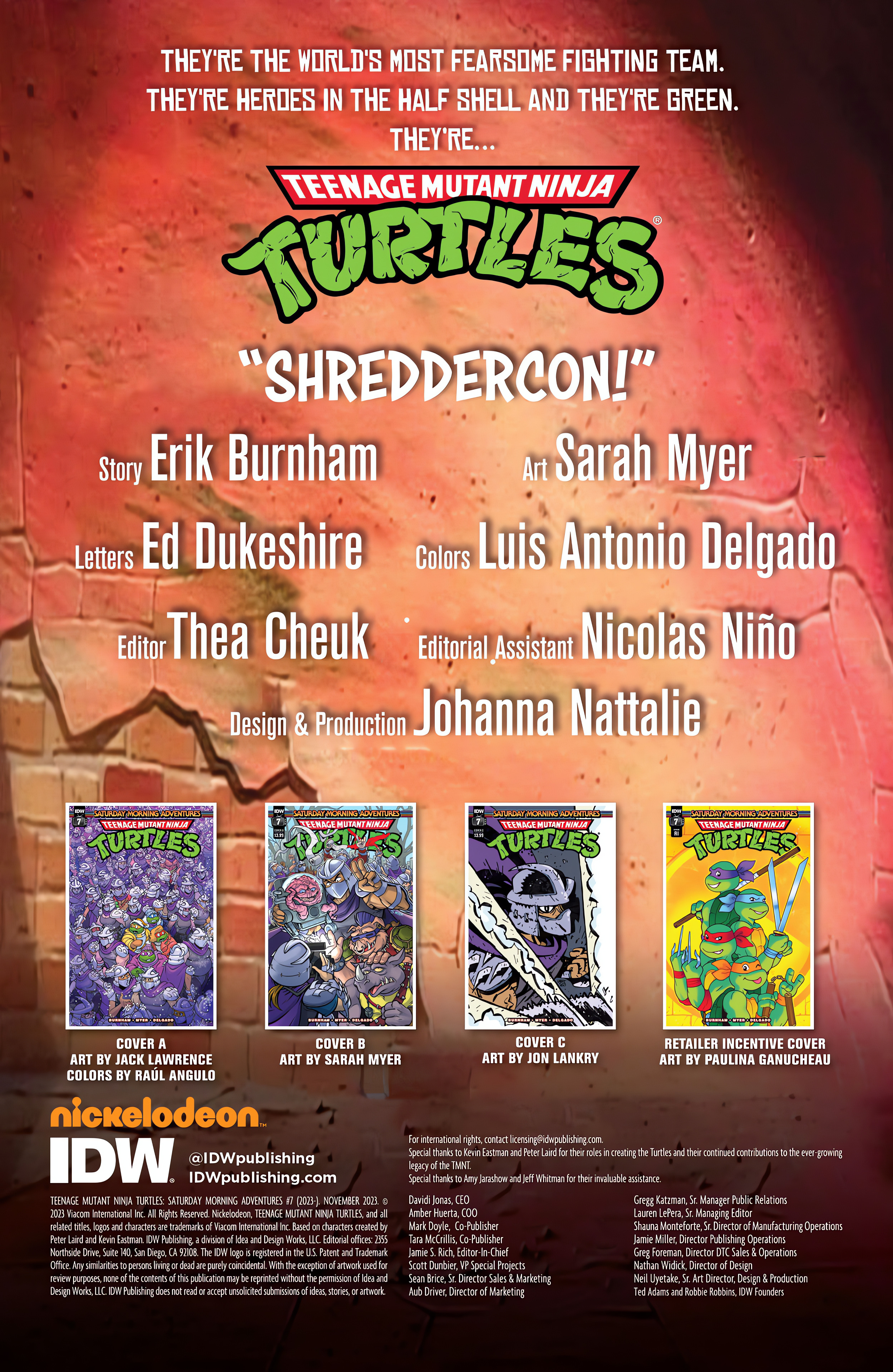 Read online Teenage Mutant Ninja Turtles: Saturday Morning Adventures Continued comic -  Issue #7 - 2