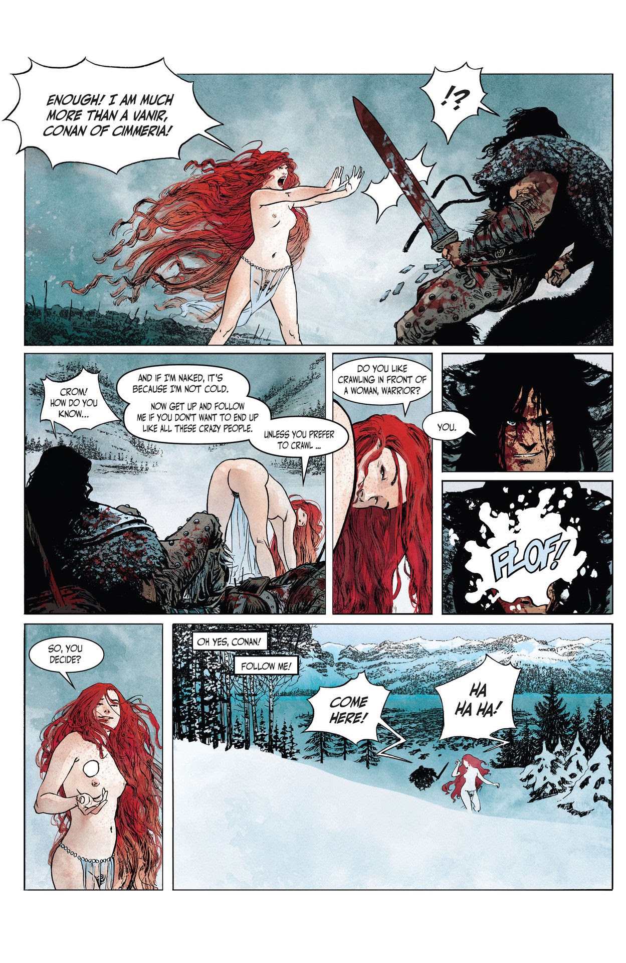 Read online The Cimmerian comic -  Issue # TPB 2 (Part 2) - 10