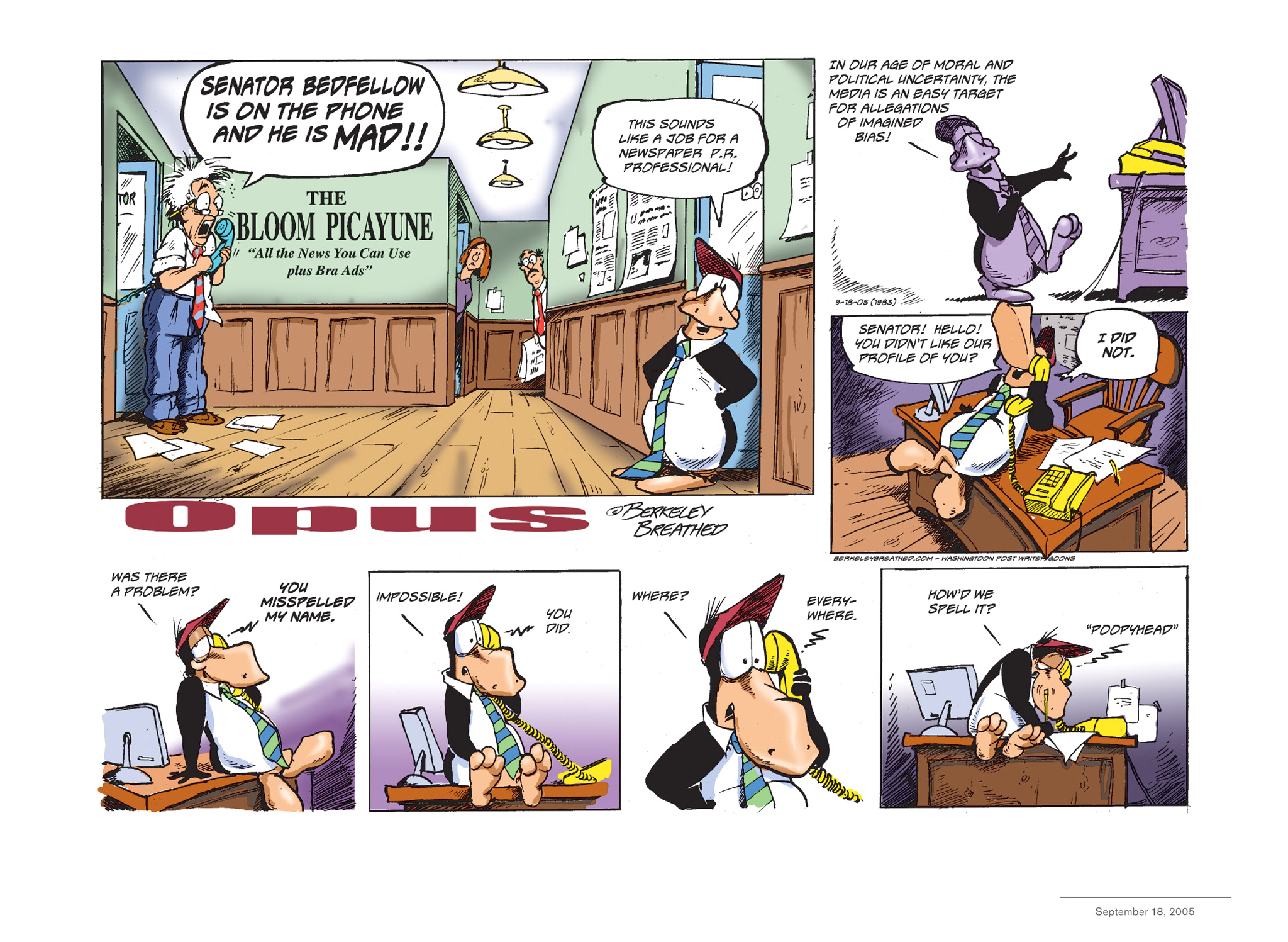 Read online Opus Complete Sunday Strips From 2003-2008 comic -  Issue # TPB (Part 2) - 2