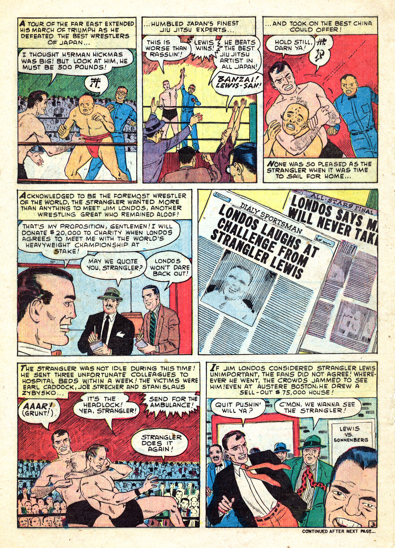 Read online Sports Action comic -  Issue #9 - 20
