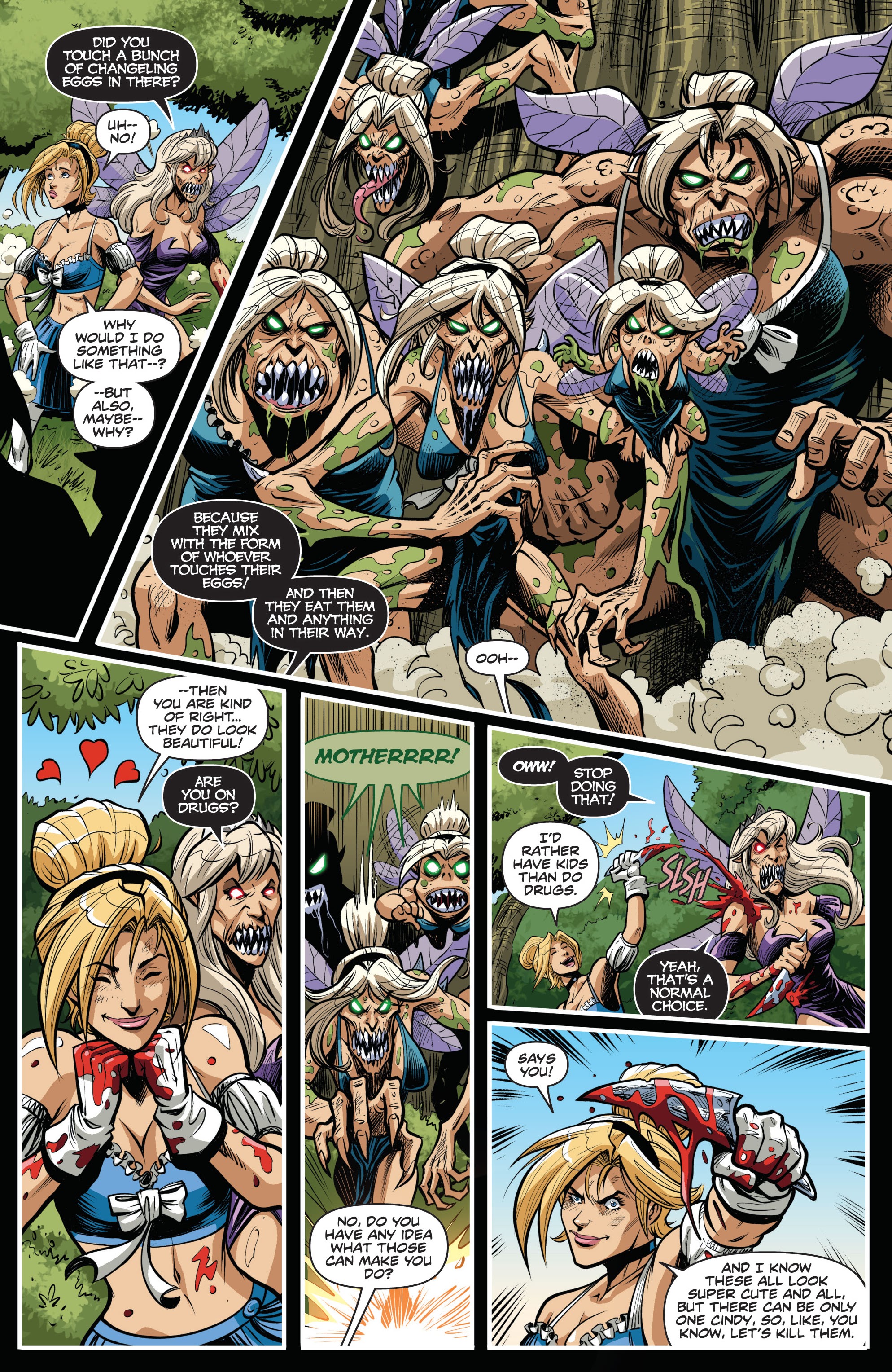 Read online Grimm Spotlight: Cinderella vs The Tooth Fairy comic -  Issue # Full - 31