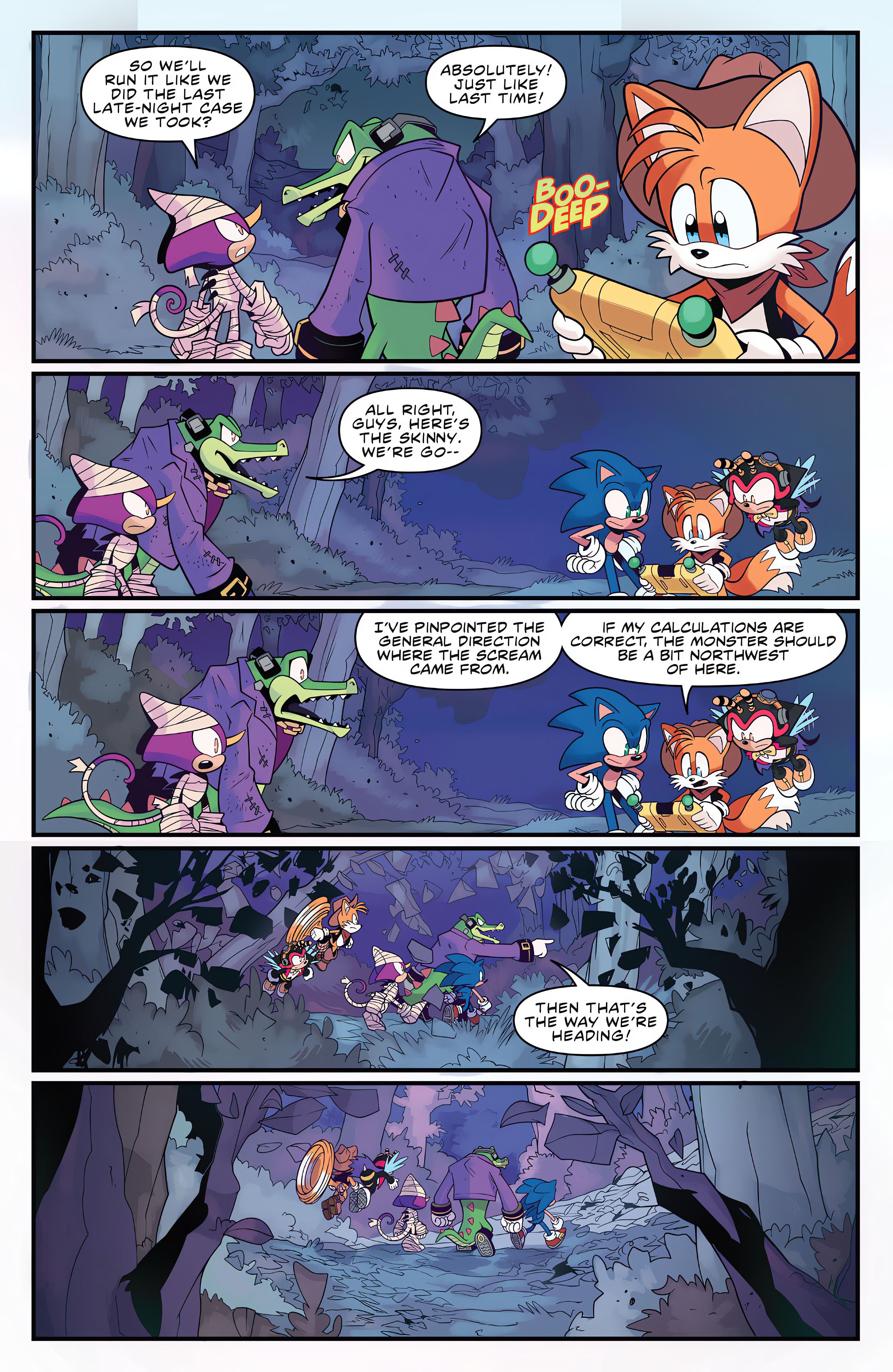 Read online Sonic the Hedgehog (2018) comic -  Issue # _Halloween Special - 11