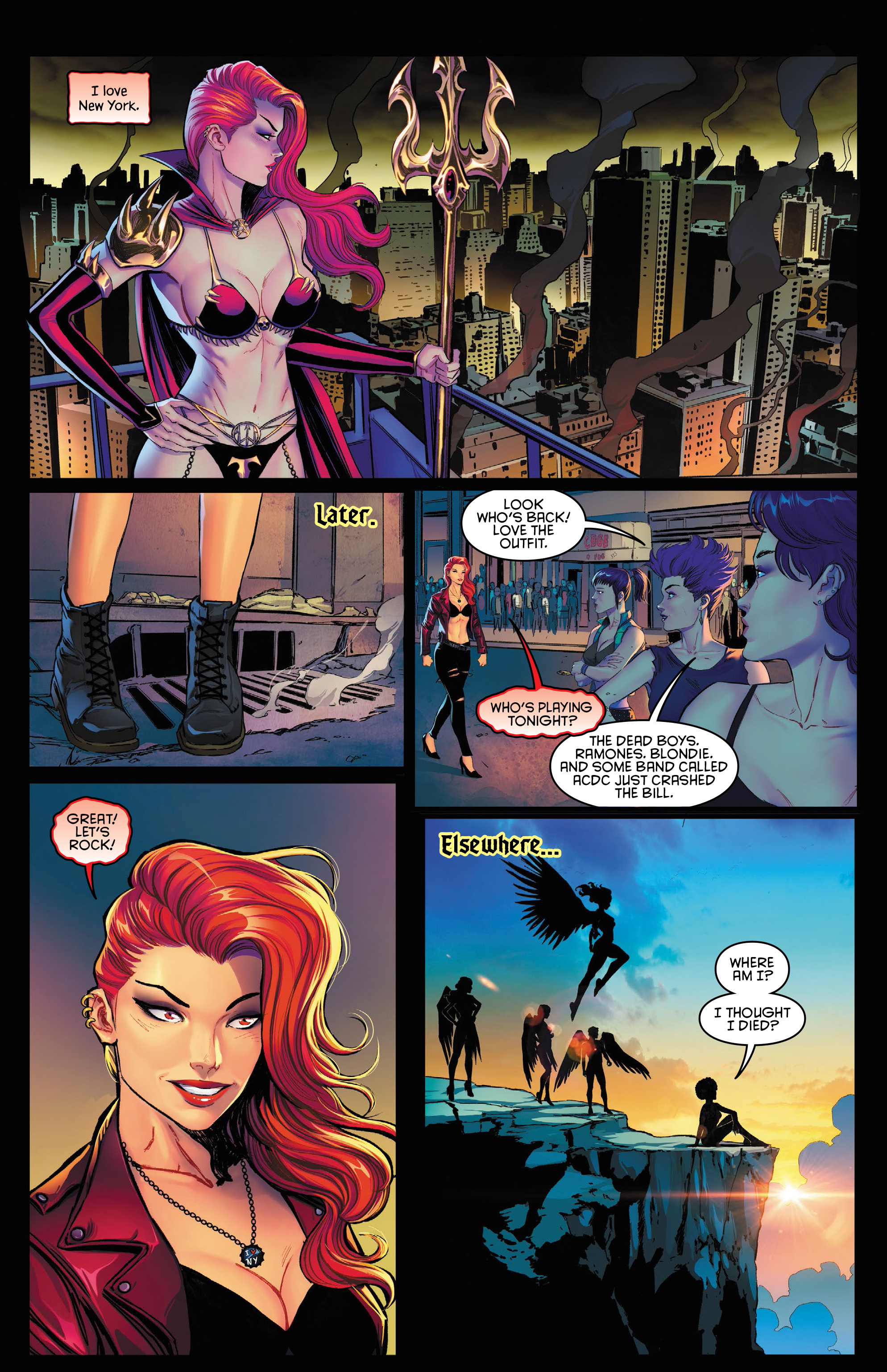 Read online Lady Satanus: Sinister Urge comic -  Issue # TPB - 45