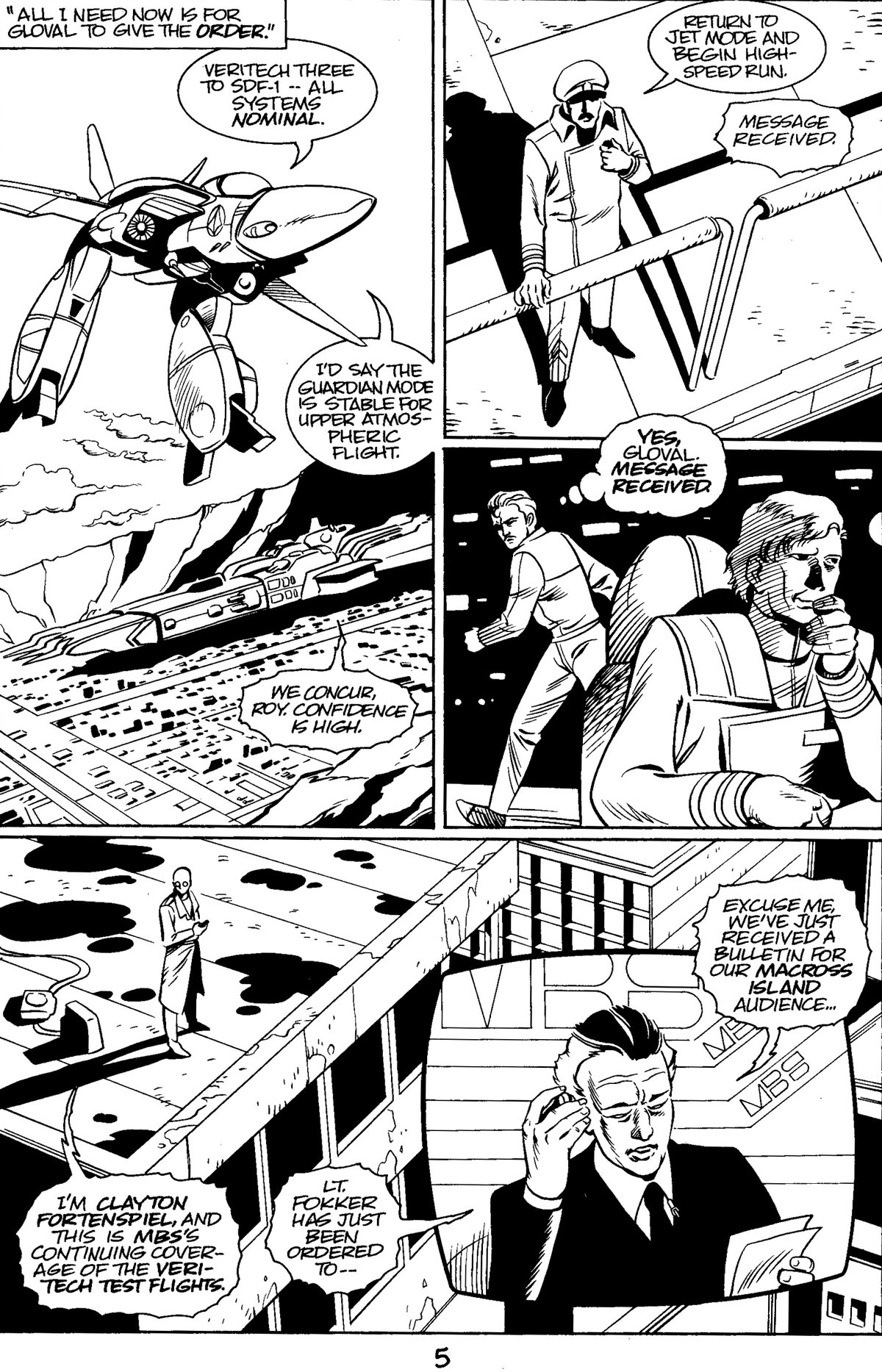 Read online Robotech: Return to Macross comic -  Issue #4 - 7