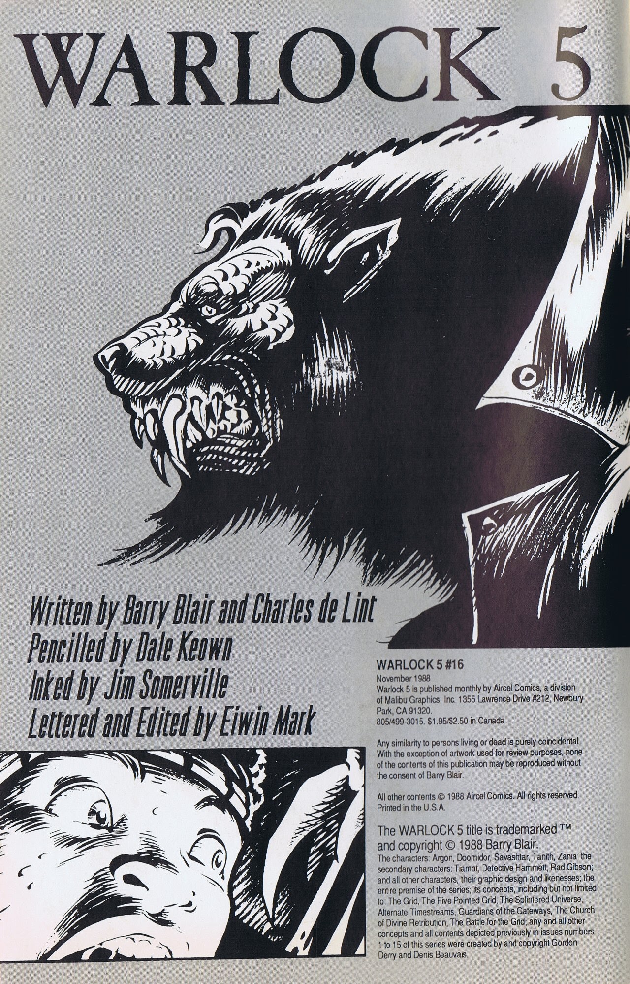 Read online Warlock 5 comic -  Issue #16 - 2