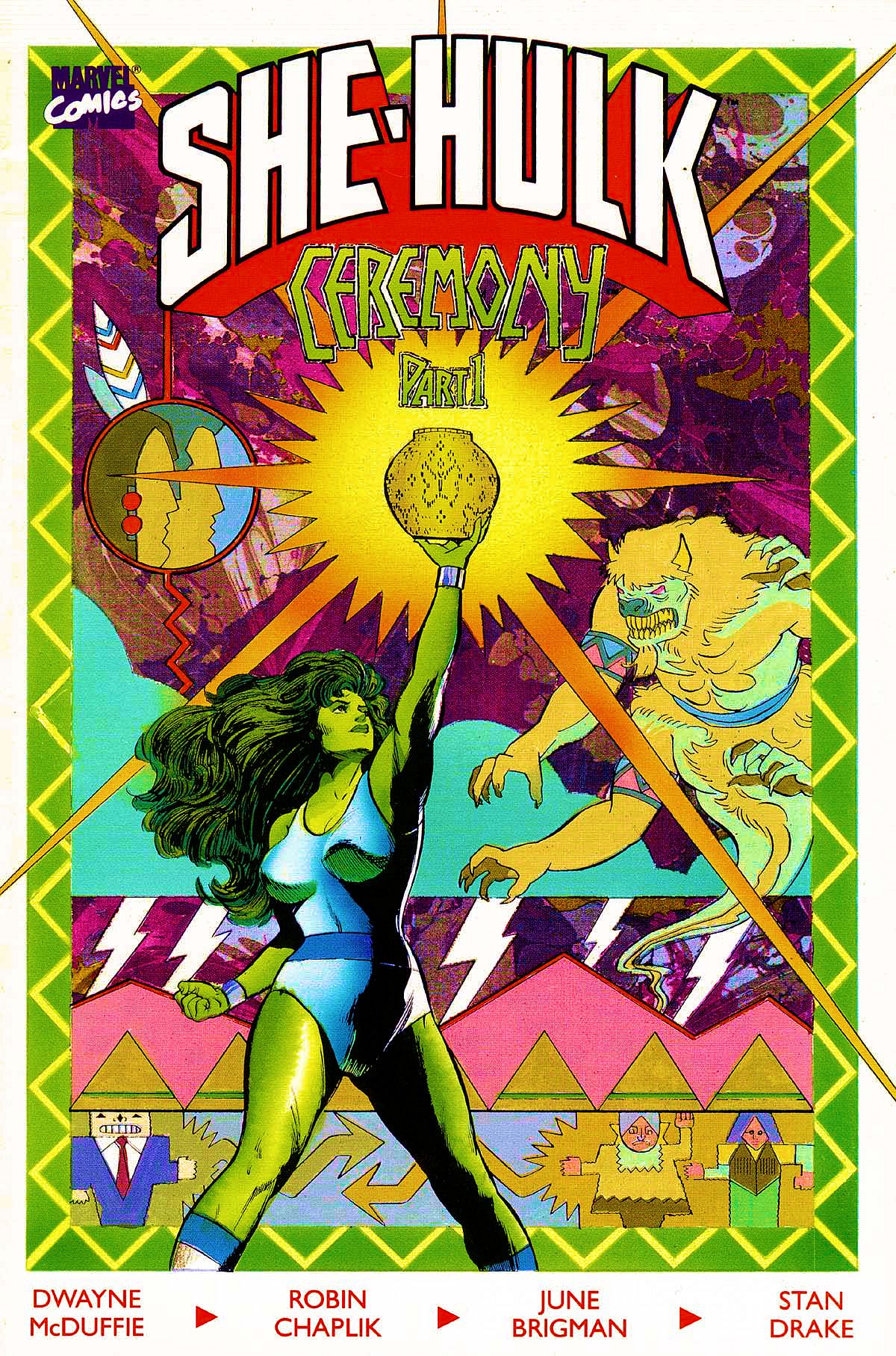Read online The Sensational She-Hulk in Ceremony comic -  Issue #1 - 1