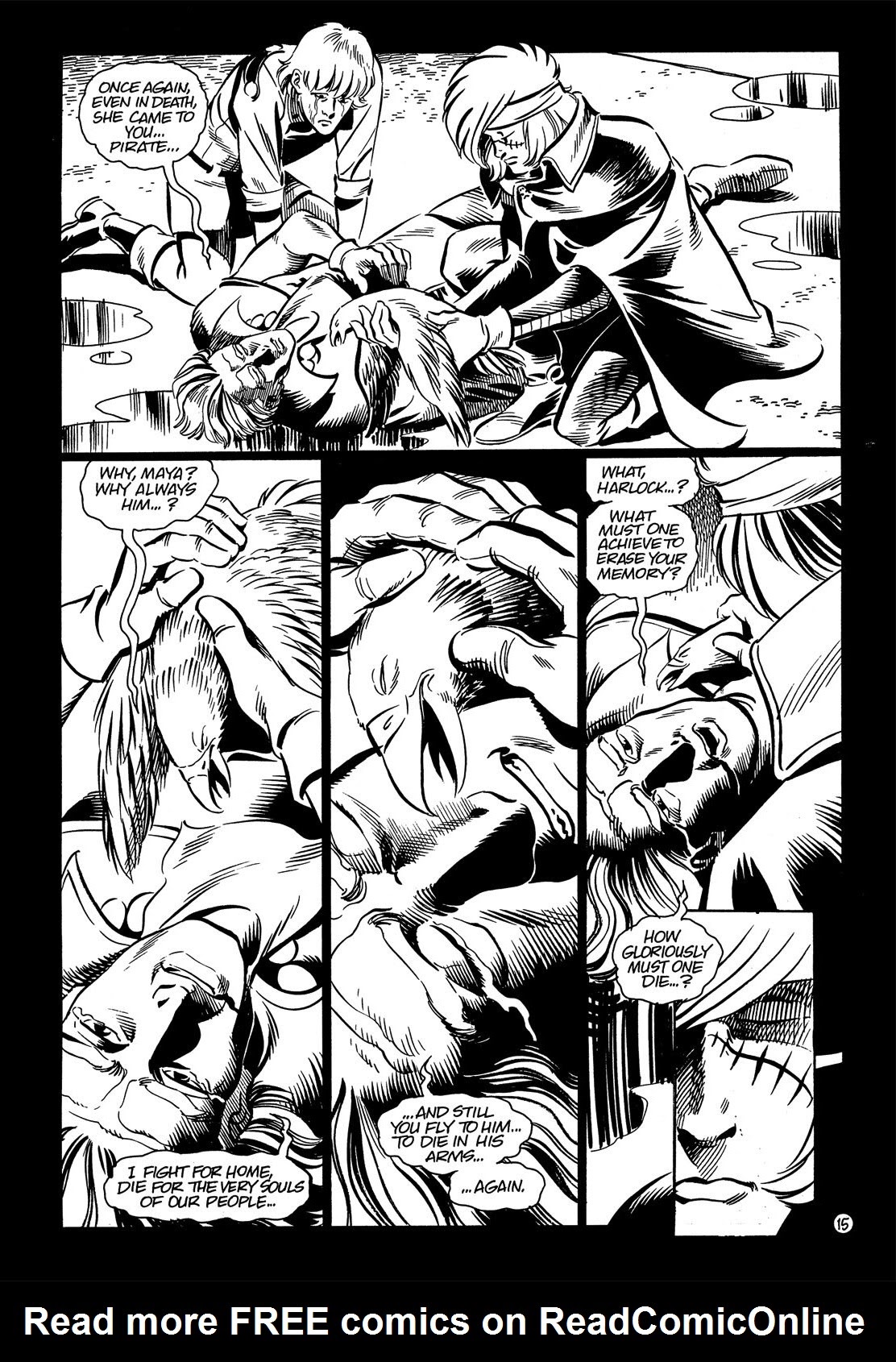 Read online Captain Harlock: The Machine People comic -  Issue #4 - 18
