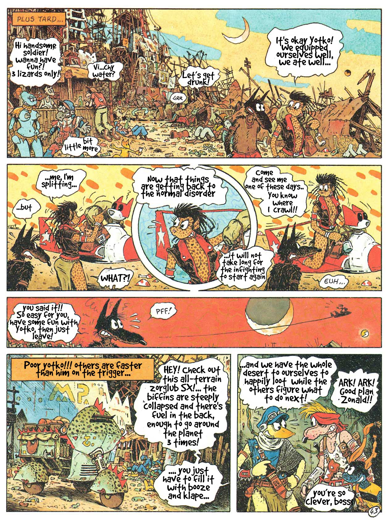 Read online Gazoline and the Red Planet comic -  Issue # Full - 46