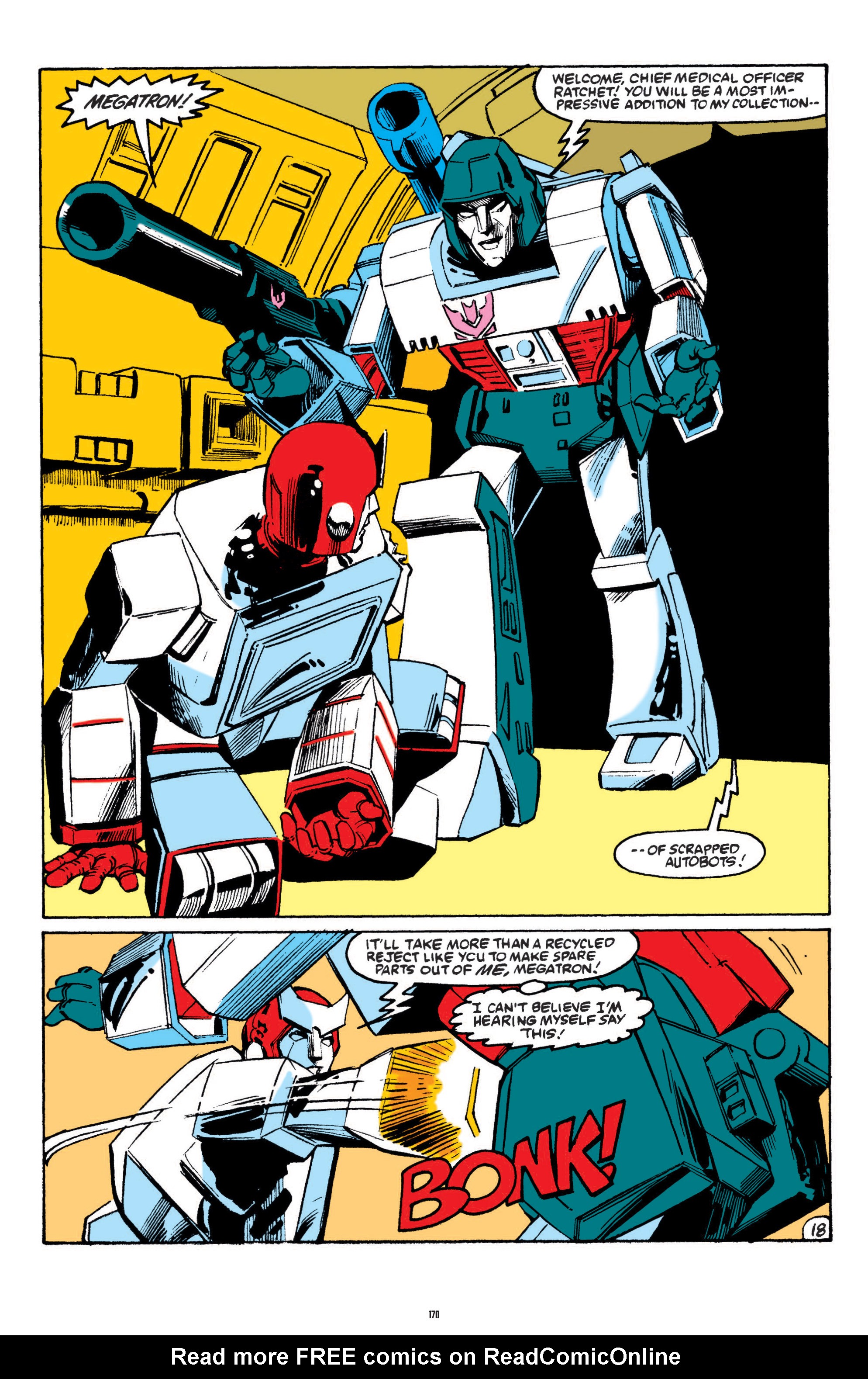 Read online The Transformers Classics comic -  Issue # TPB 1 - 171