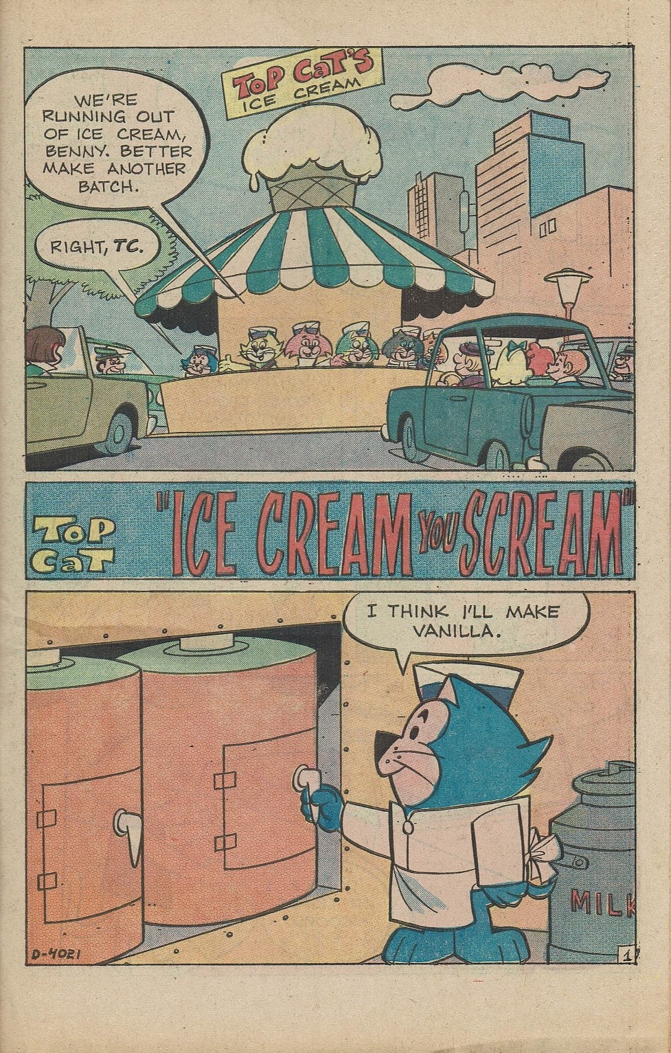 Read online Top Cat (1970) comic -  Issue #17 - 27