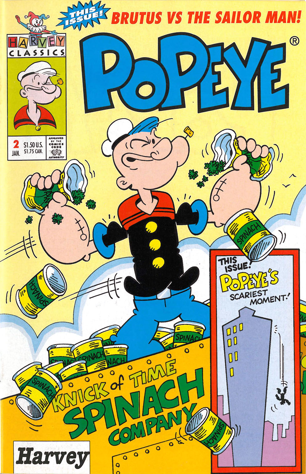 Read online Popeye (1993) comic -  Issue #2 - 1