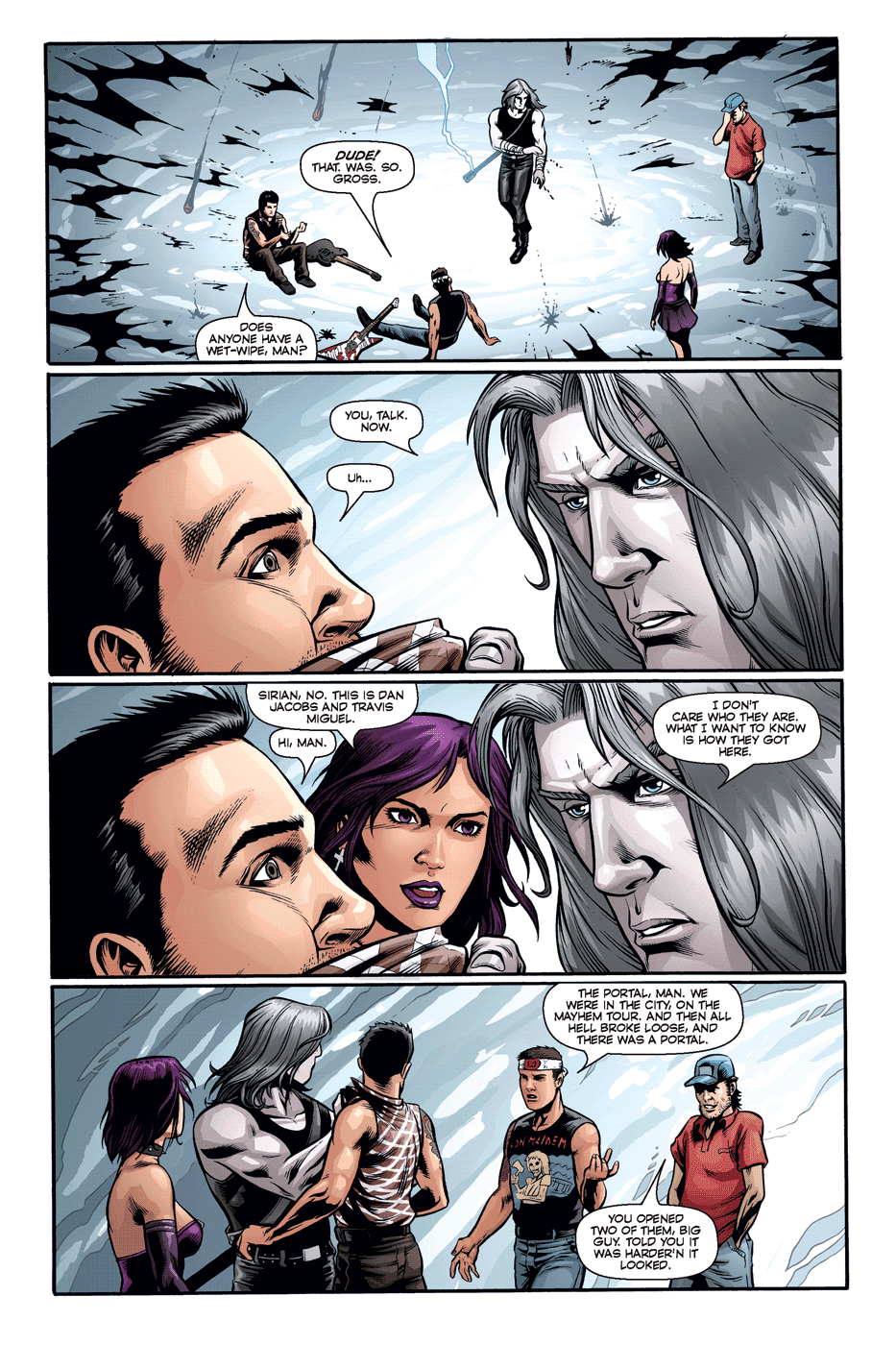 Read online Eternal Descent comic -  Issue #5 - 20