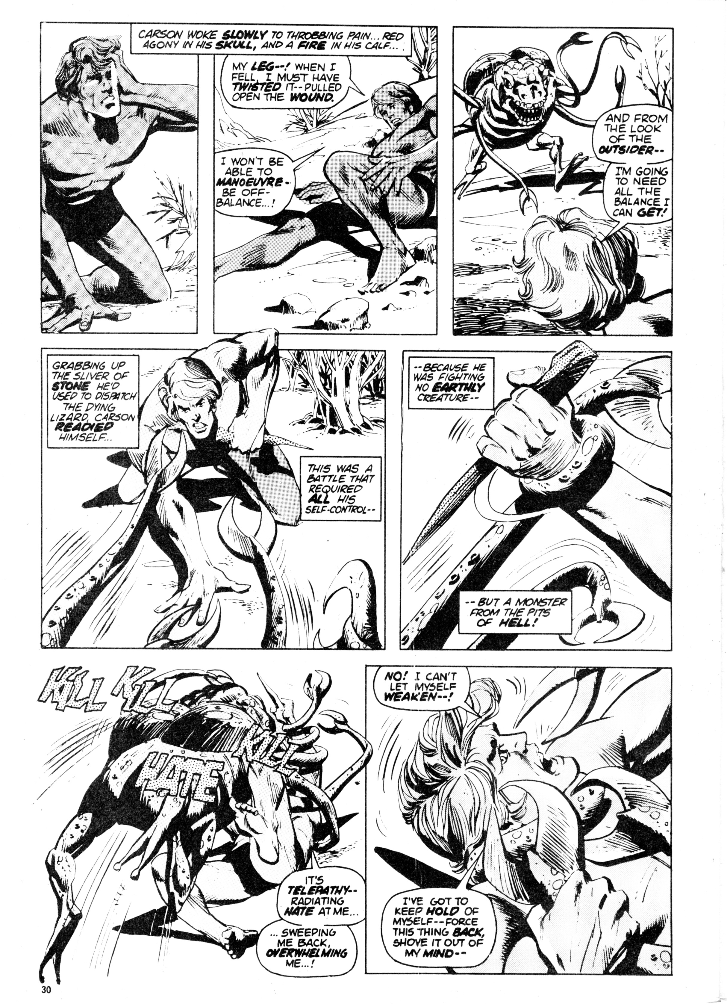 Read online Planet of the Apes (1974) comic -  Issue #14 - 30