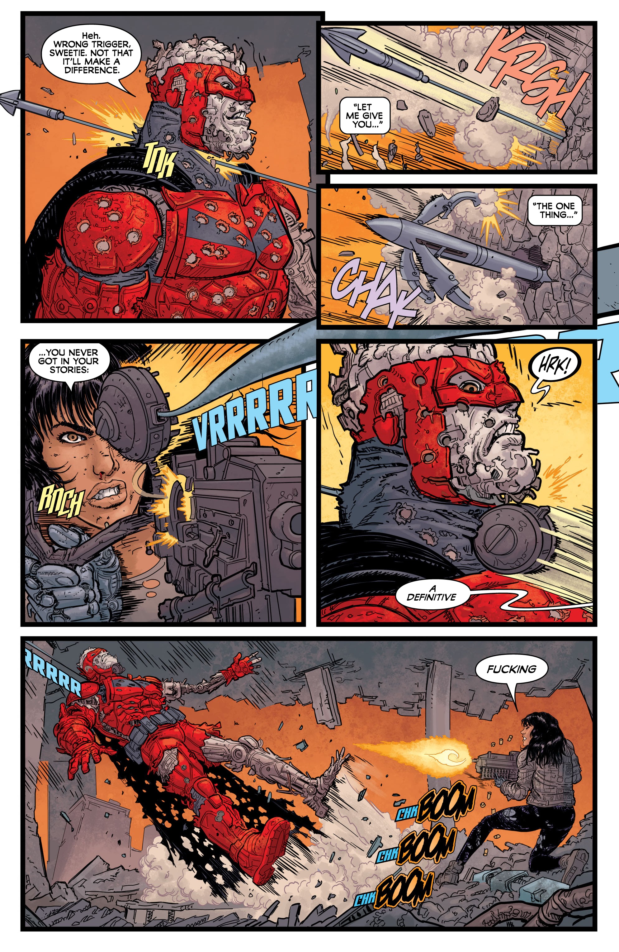 Read online Post Americana comic -  Issue #6 - 20