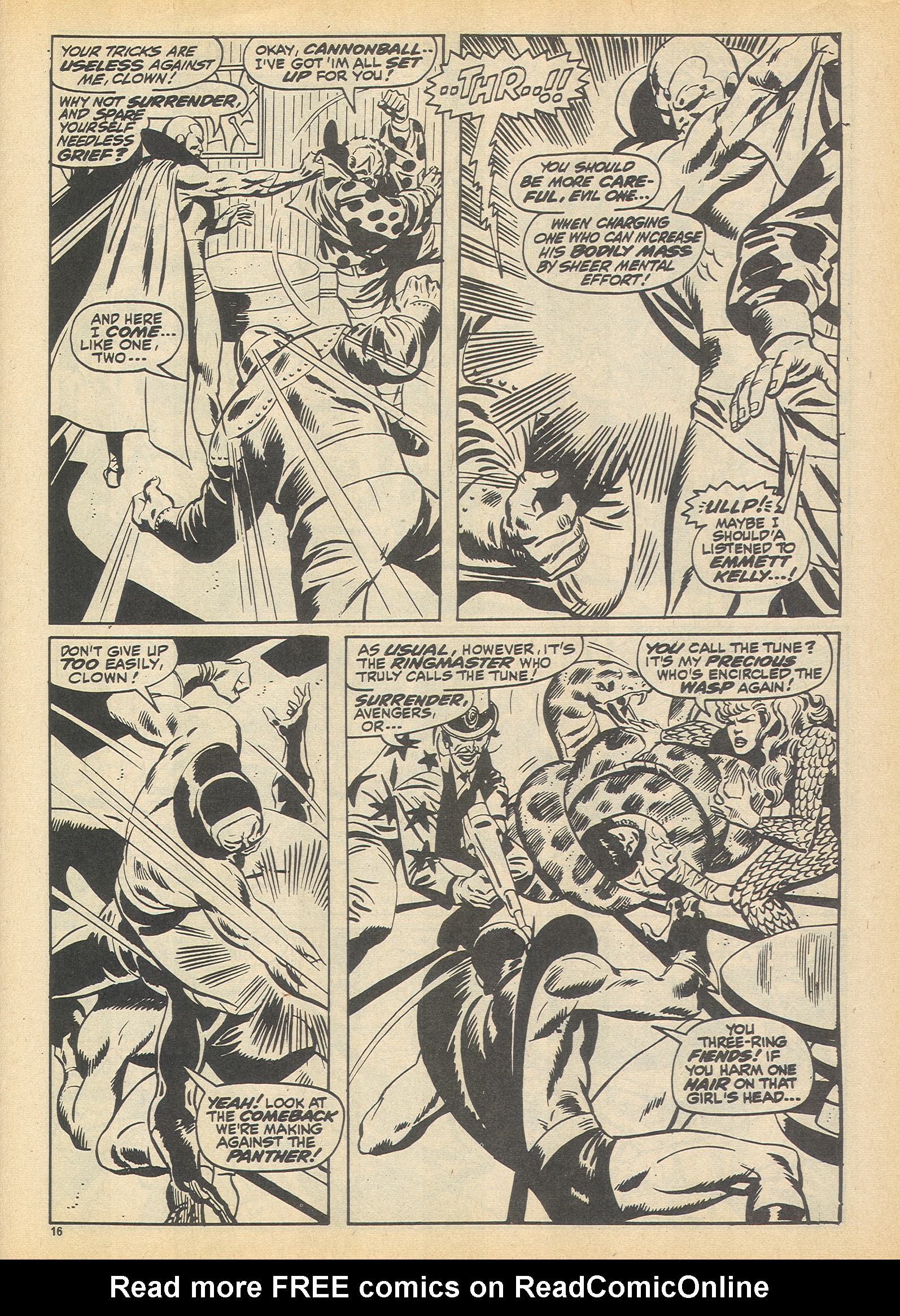 Read online The Avengers (1973) comic -  Issue #89 - 16