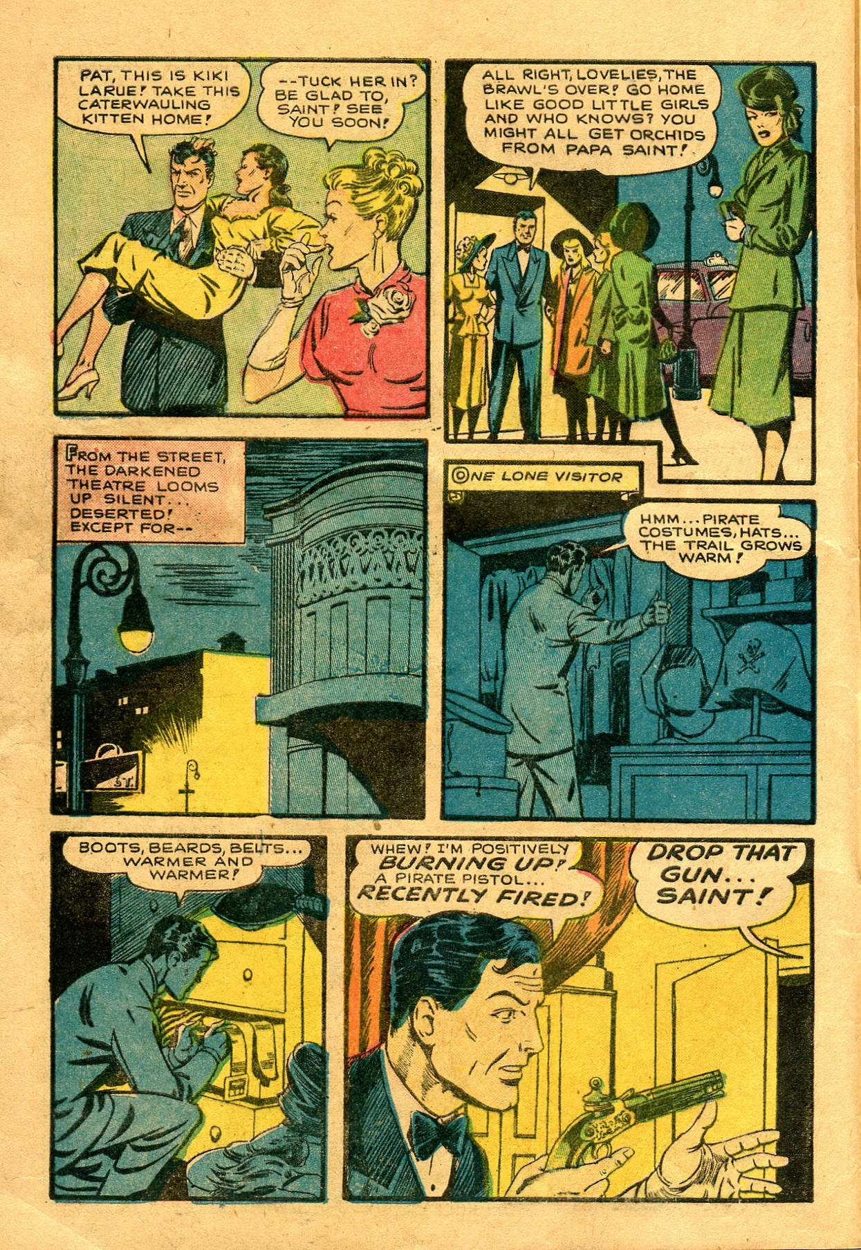 Read online The Saint (1947) comic -  Issue #4 - 8