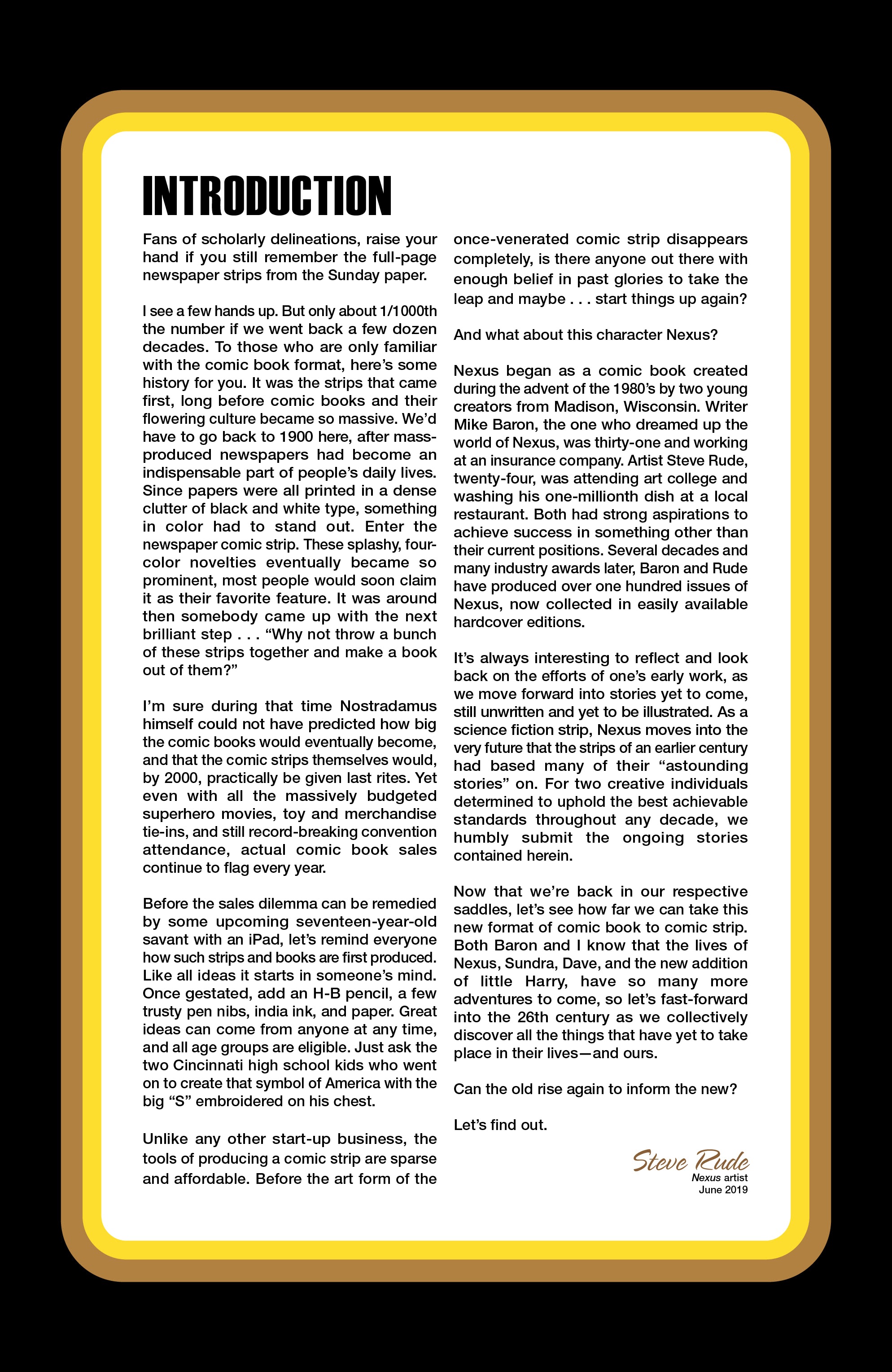 Read online Nexus Newspaper Strips: The Coming of Gourmando comic -  Issue # TPB (Part 1) - 4