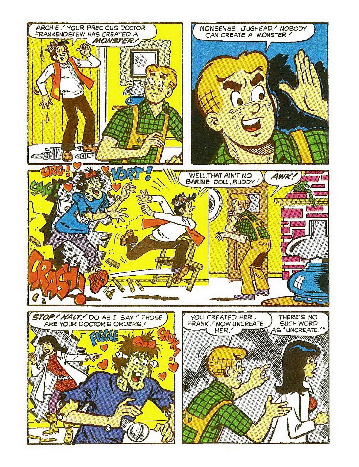 Read online Archie's Double Digest Magazine comic -  Issue #56 - 216