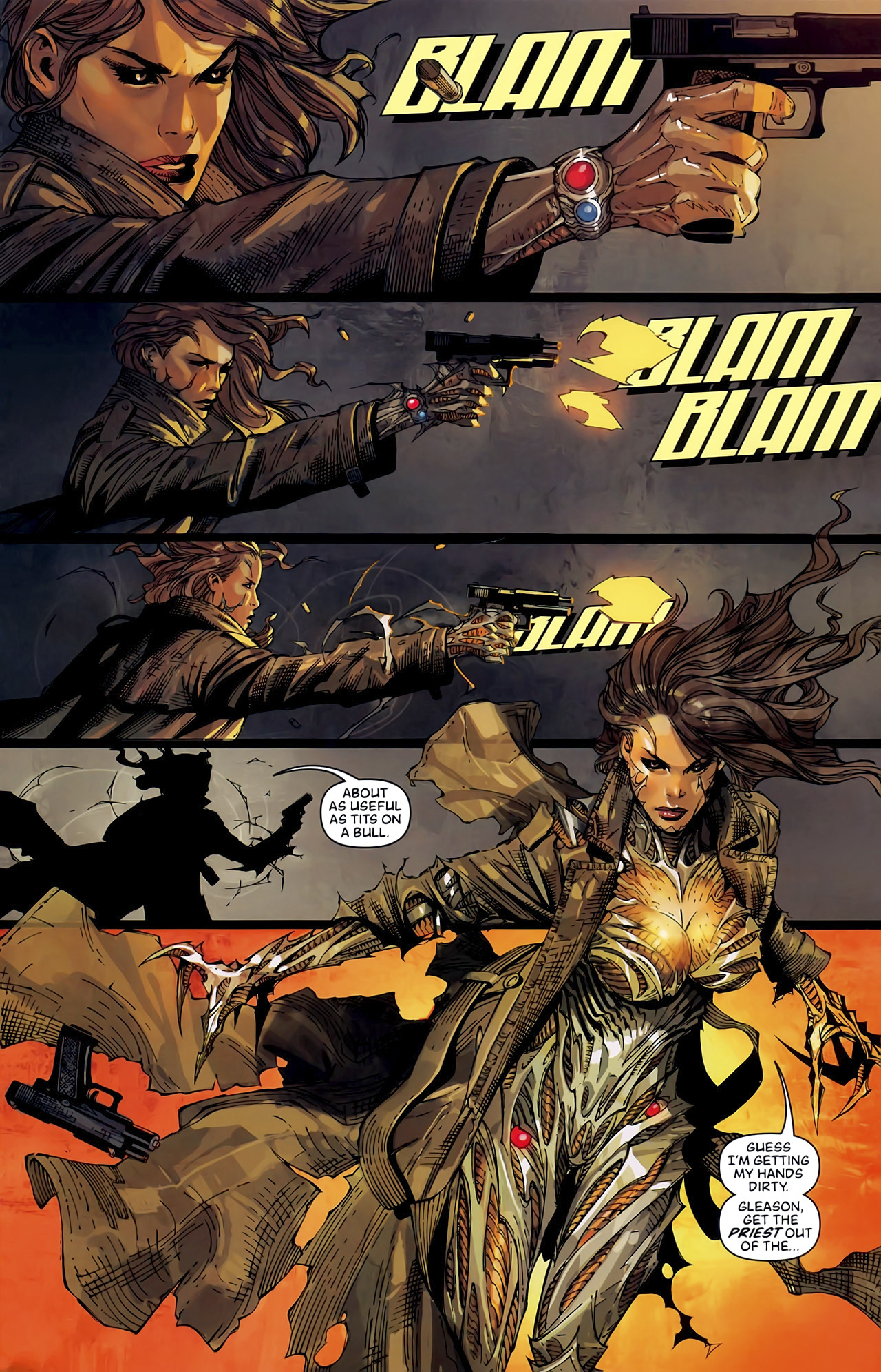 Read online Angelus comic -  Issue #5 - 28