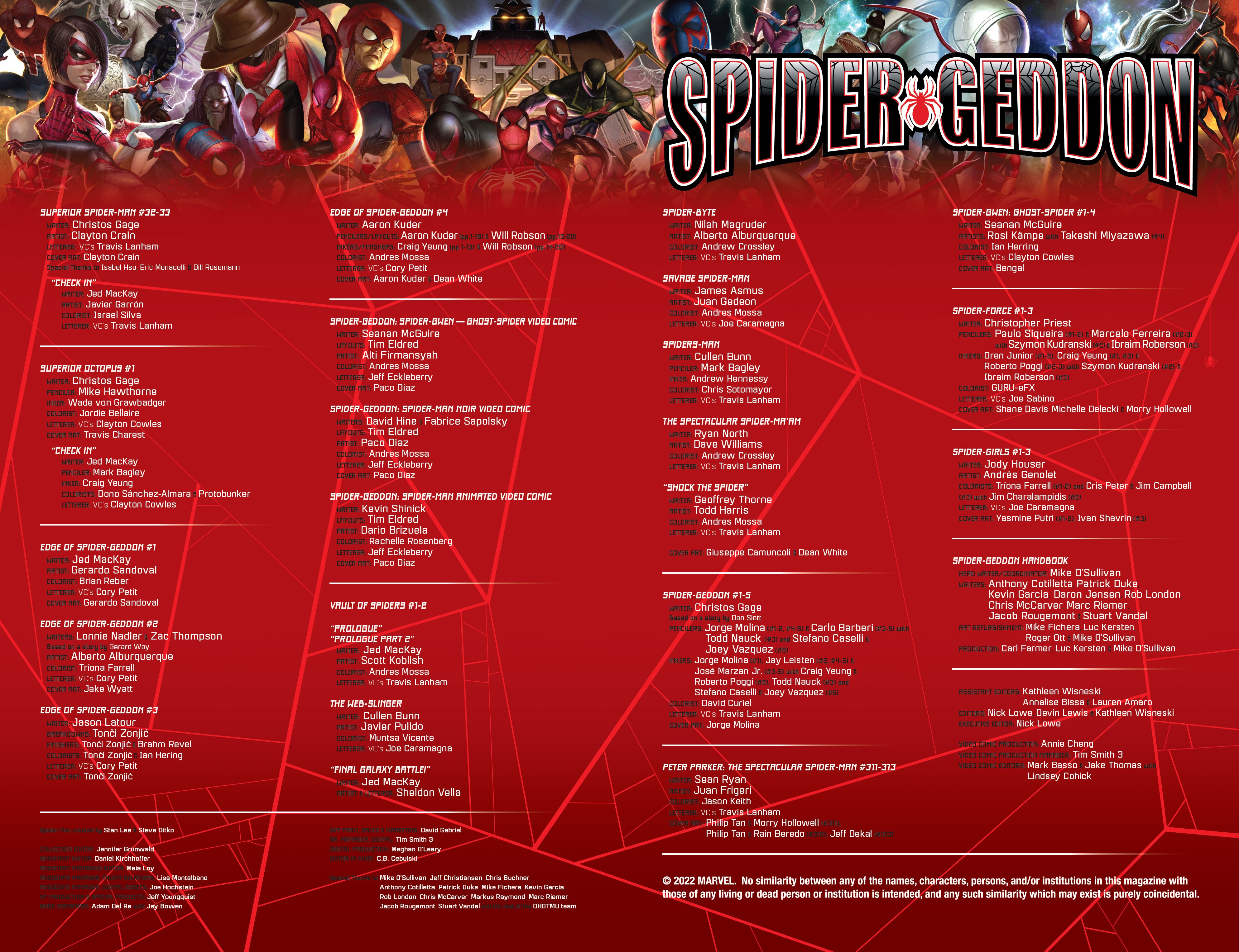 Read online Spider-Verse/Spider-Geddon Omnibus comic -  Issue # TPB (Part 1) - 4
