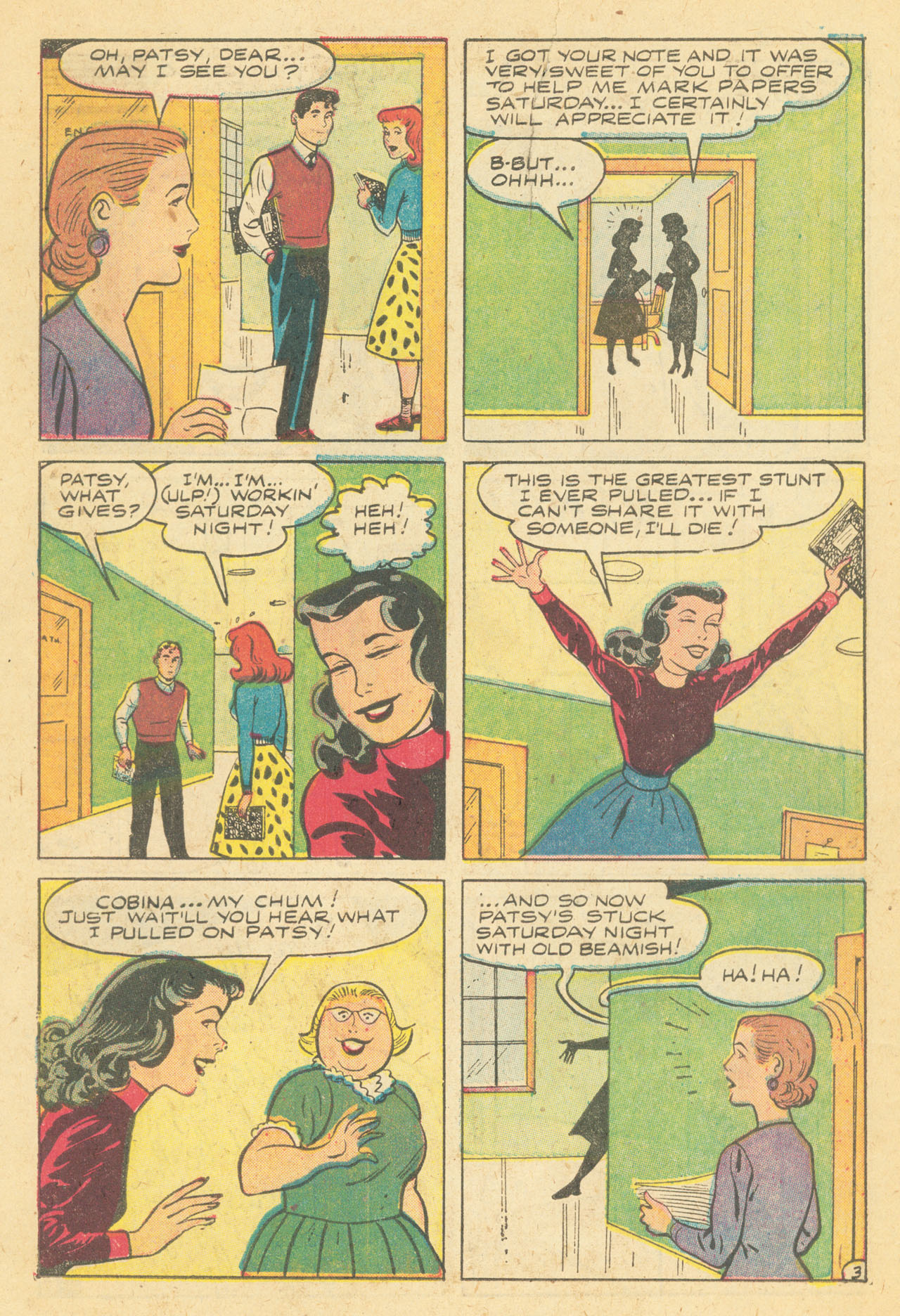 Read online Patsy and Hedy comic -  Issue #43 - 30