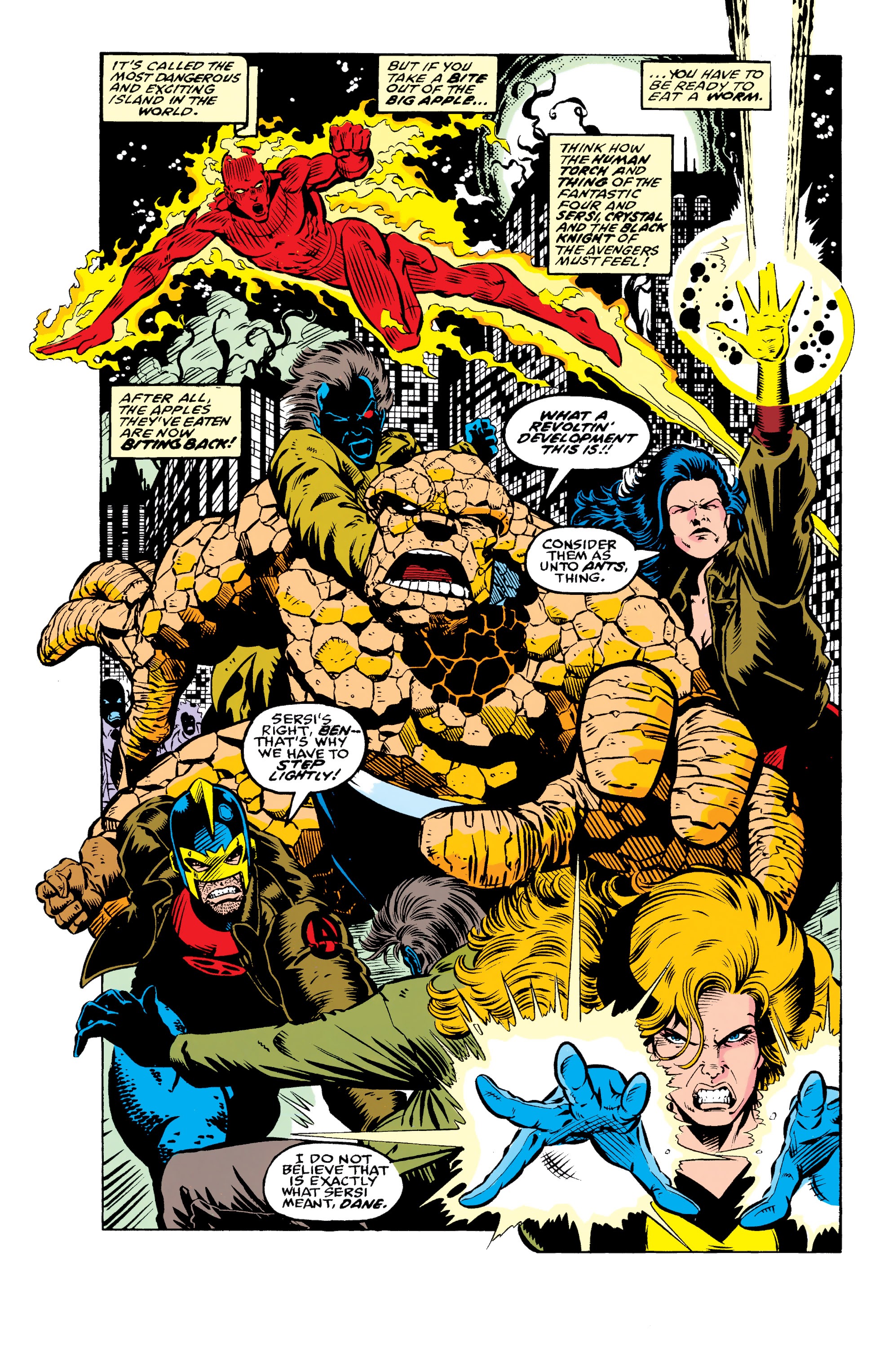 Read online The New Warriors comic -  Issue #33 - 16