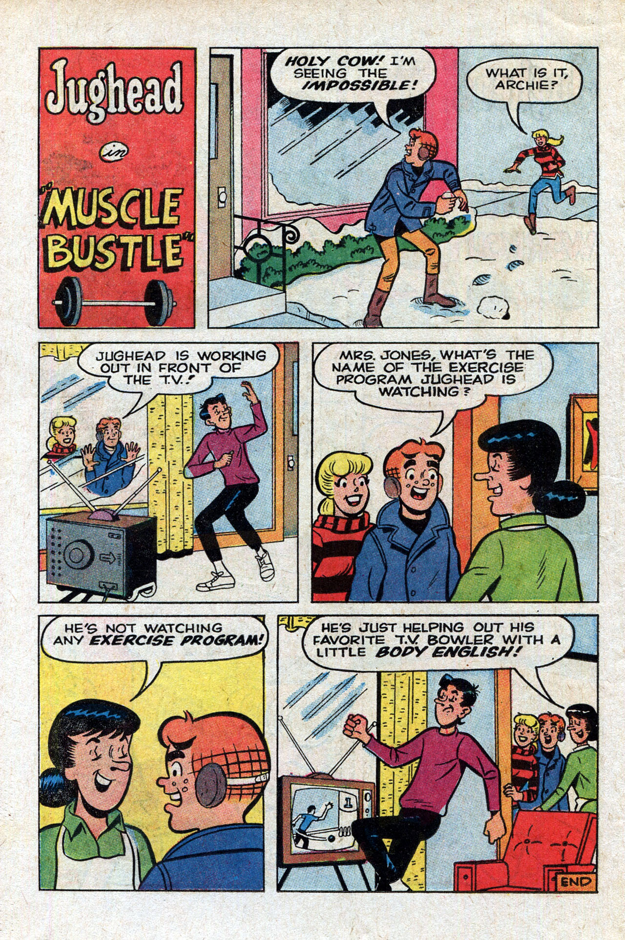 Read online Jughead's Jokes comic -  Issue #4 - 22