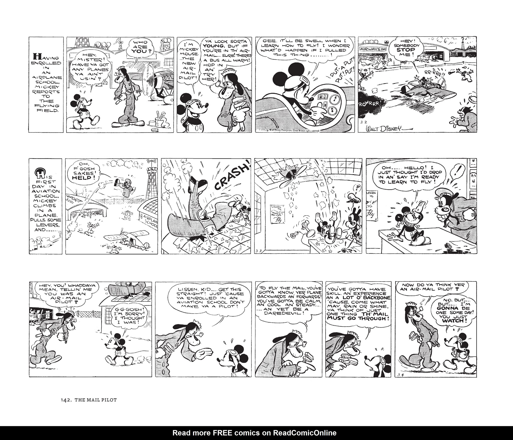 Read online Walt Disney's Mickey Mouse by Floyd Gottfredson comic -  Issue # TPB 2 (Part 2) - 42