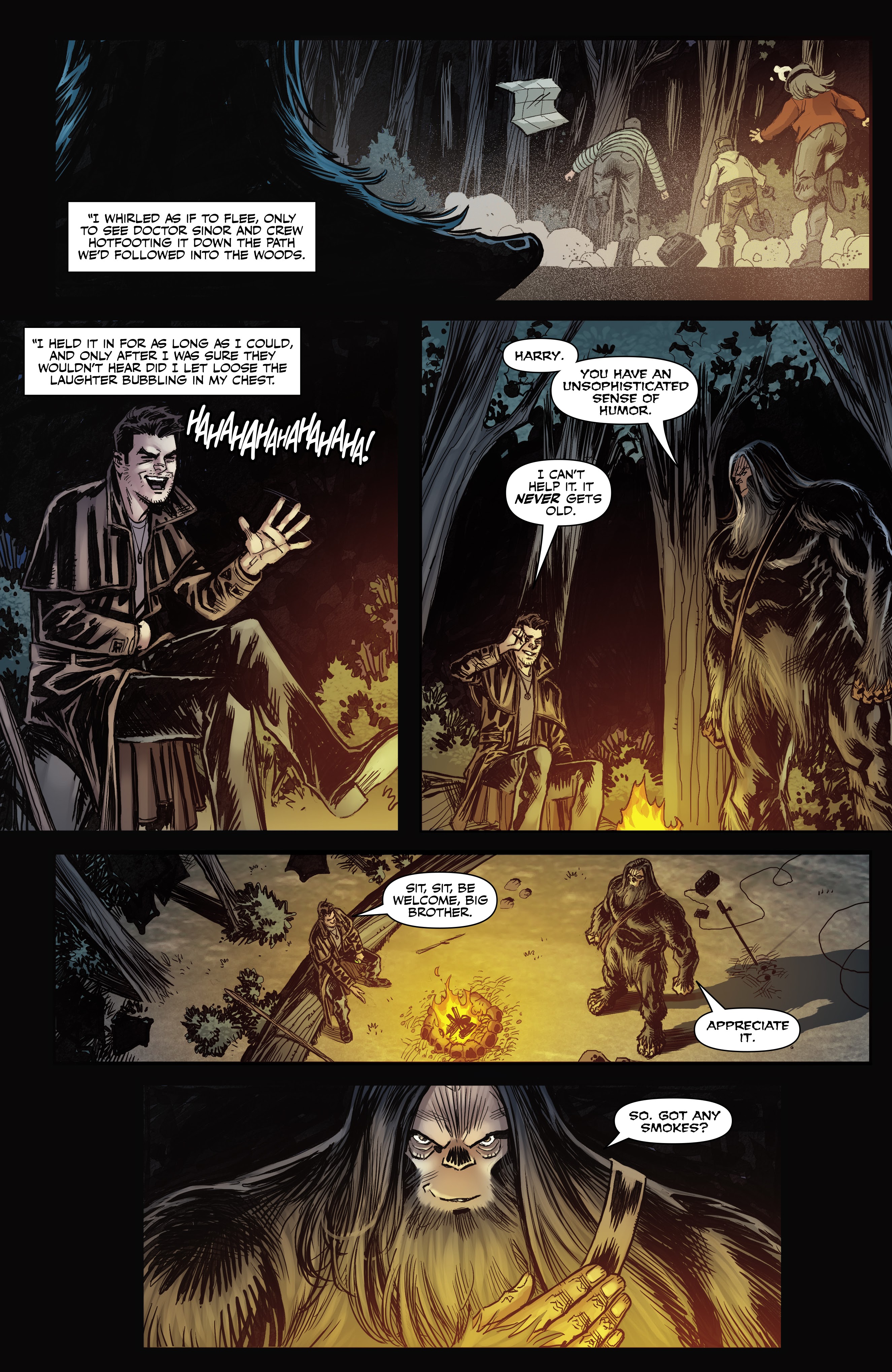 Read online Jim Butcher's The Dresden Files: Bigfoot comic -  Issue # TPB - 47