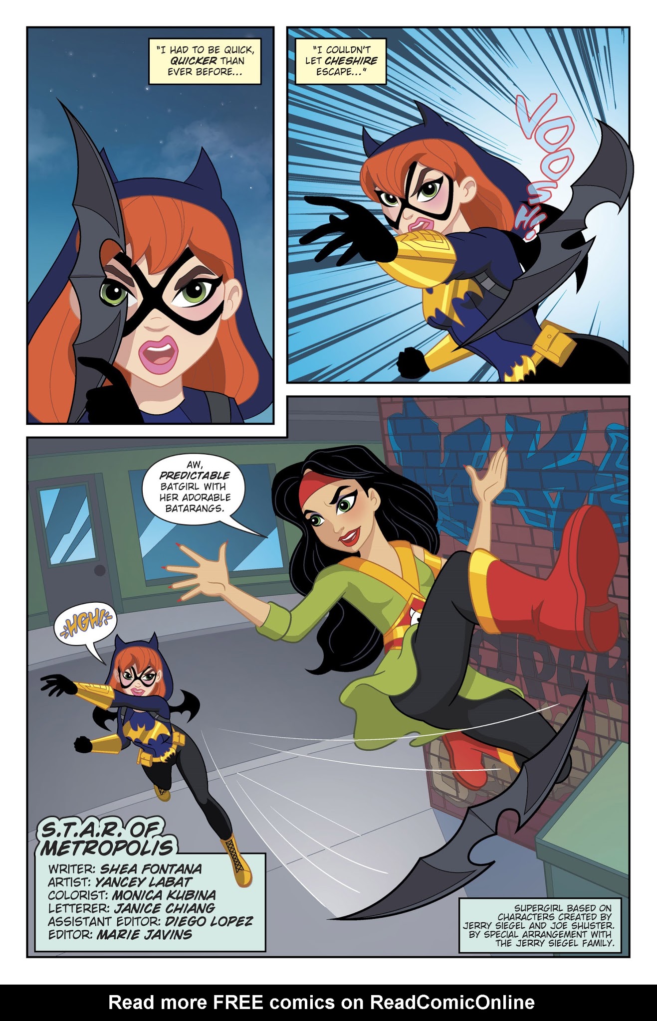 Read online Free Comic Book Day 2018 comic -  Issue # Silver DC Super Hero Girls - 2