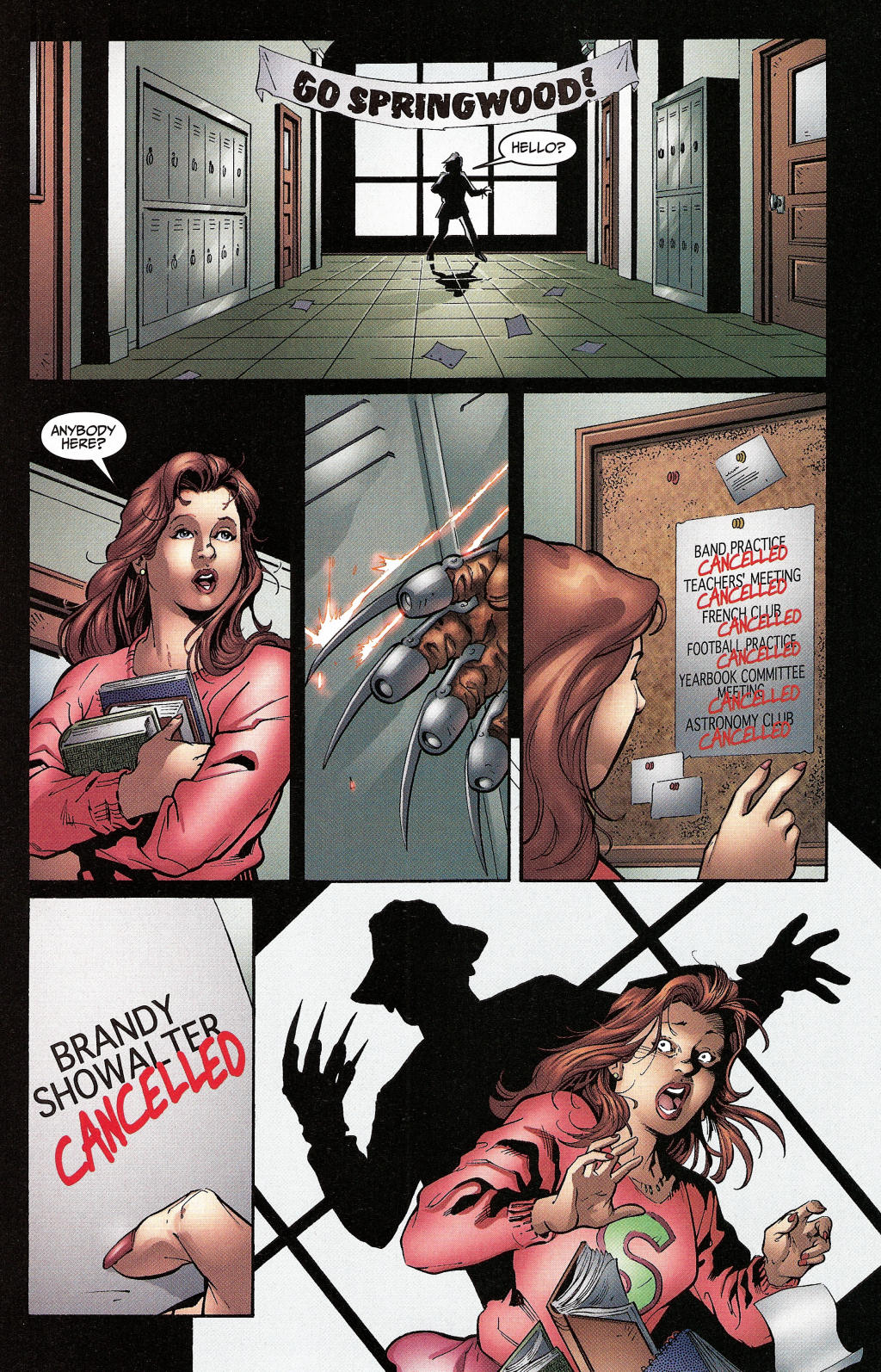 Read online A Nightmare On Elm Street comic -  Issue #1 - 4