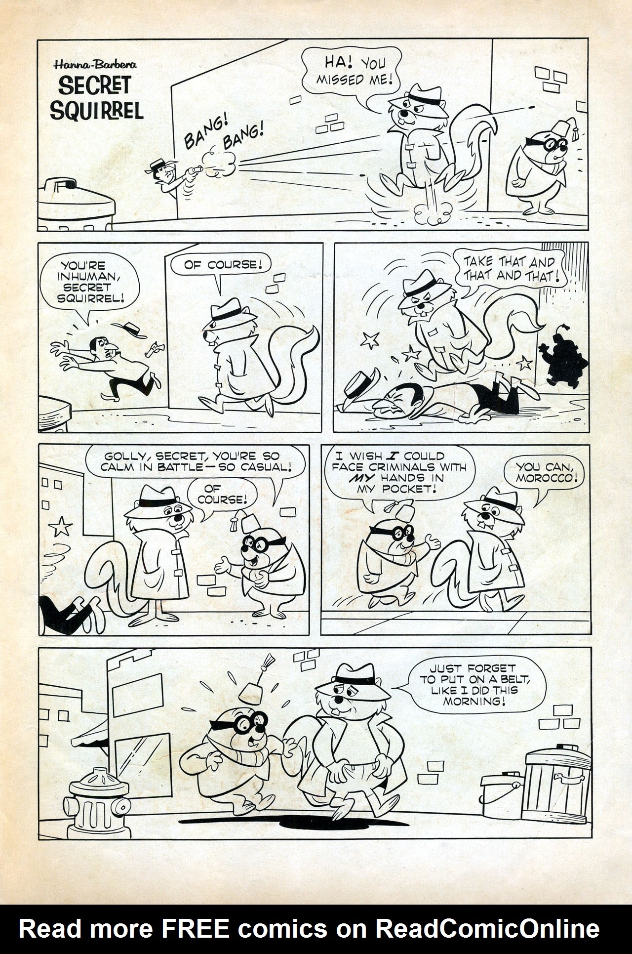 Read online Secret Squirrel comic -  Issue # Full - 35
