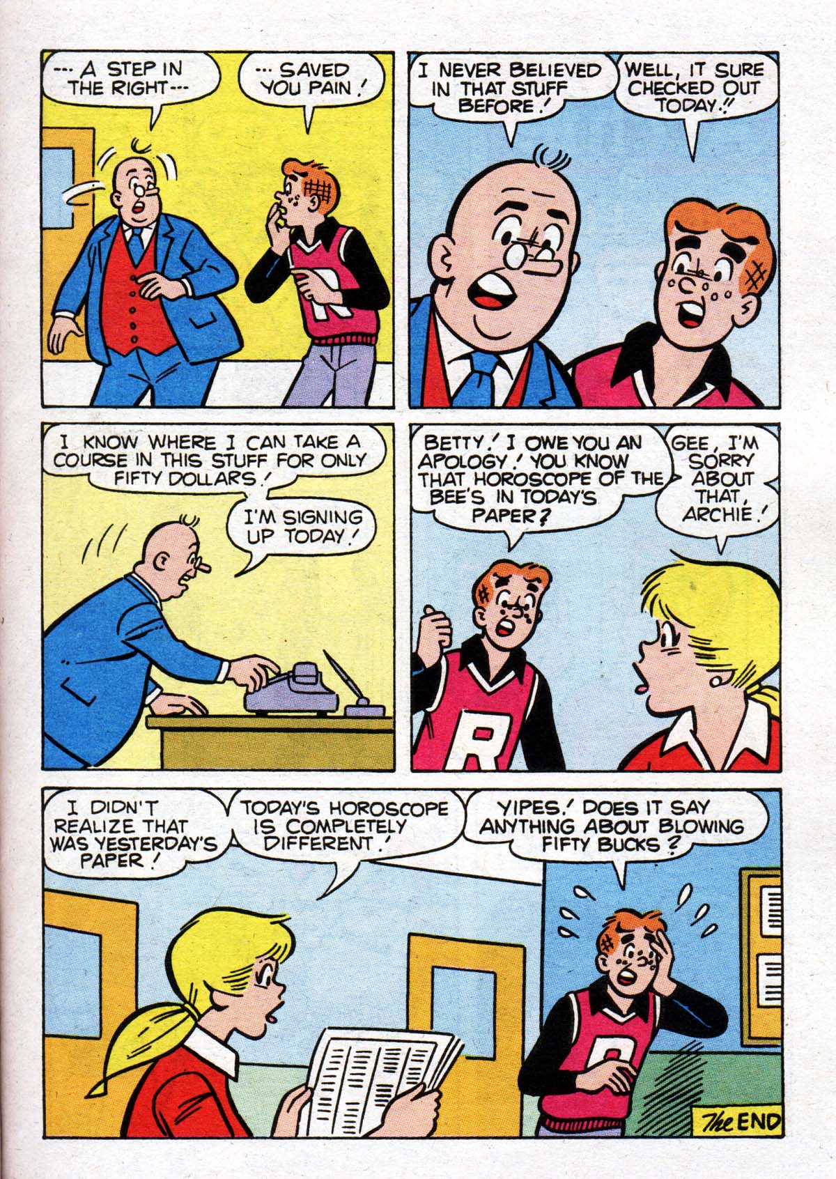 Read online Archie's Double Digest Magazine comic -  Issue #138 - 123