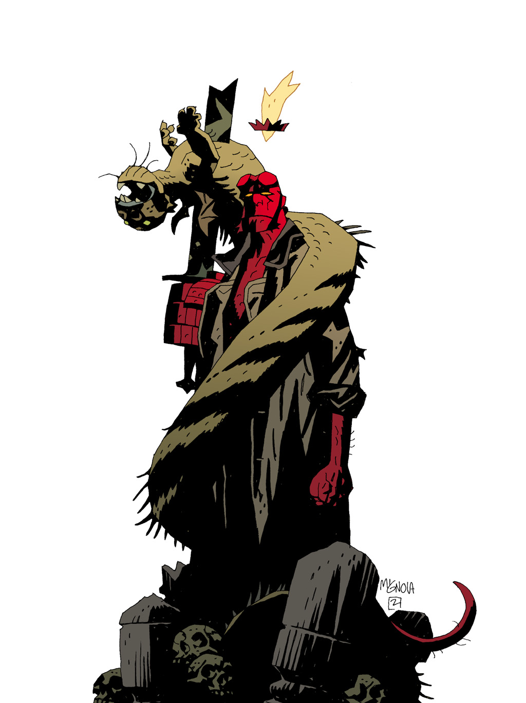 Read online The Art of Hellboy comic -  Issue # TPB - 192
